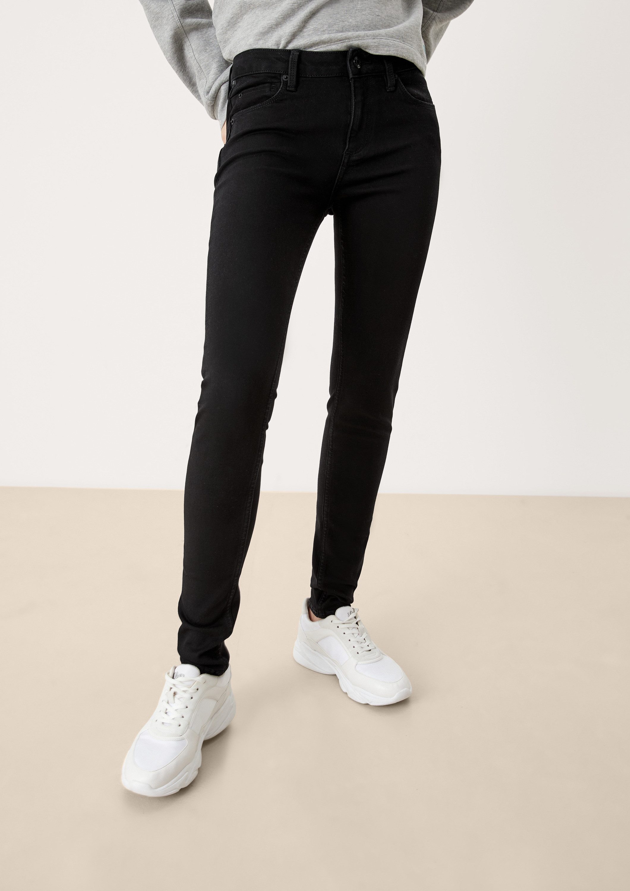 QS Skinny-fit-Jeans Jeans-Hose SADIE Jeans Sadie / Skinny Fit / Mid Rise / Skinny Leg