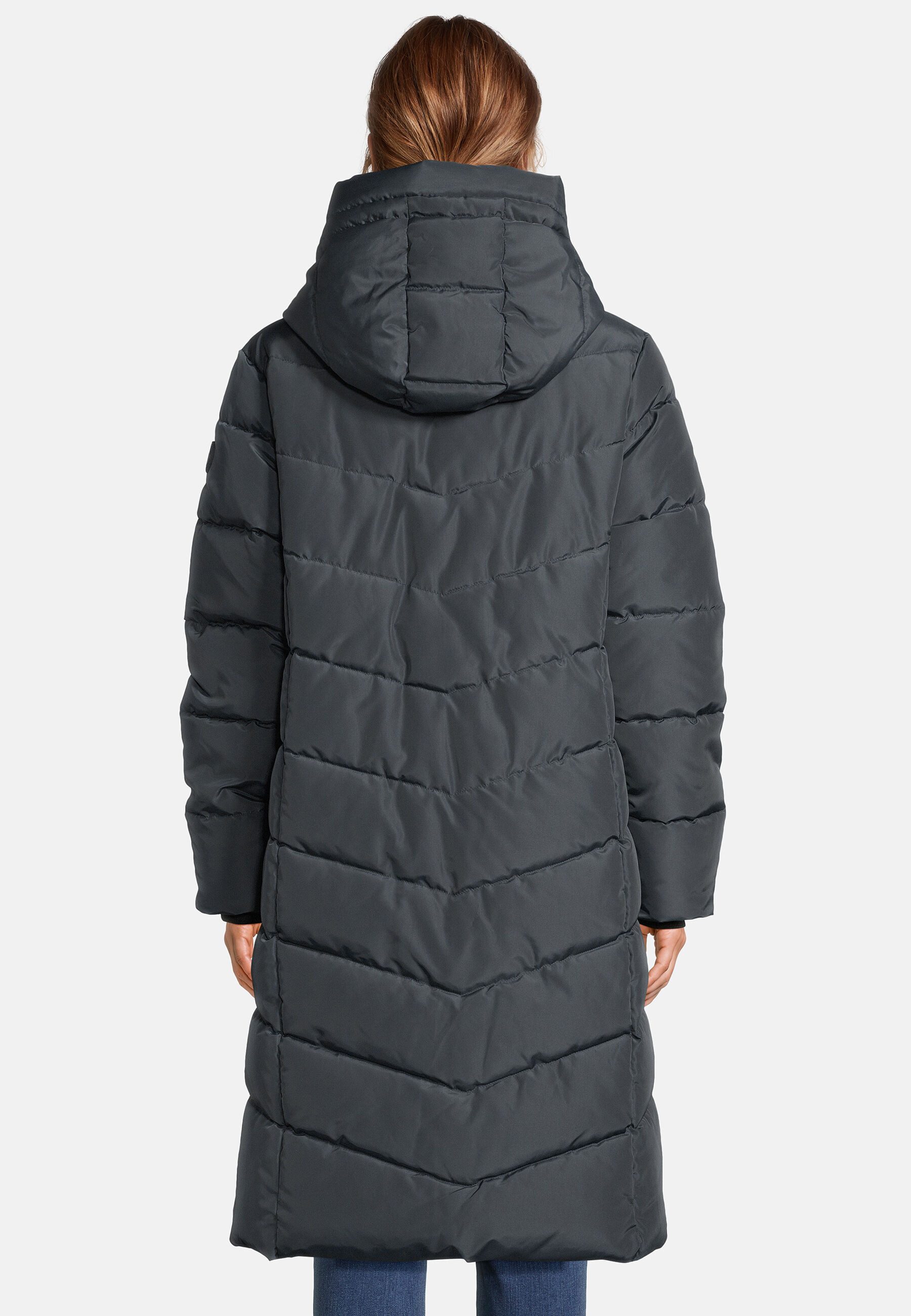 New View Wintermantel TM11 mit weitenregulierbarer Kapuze