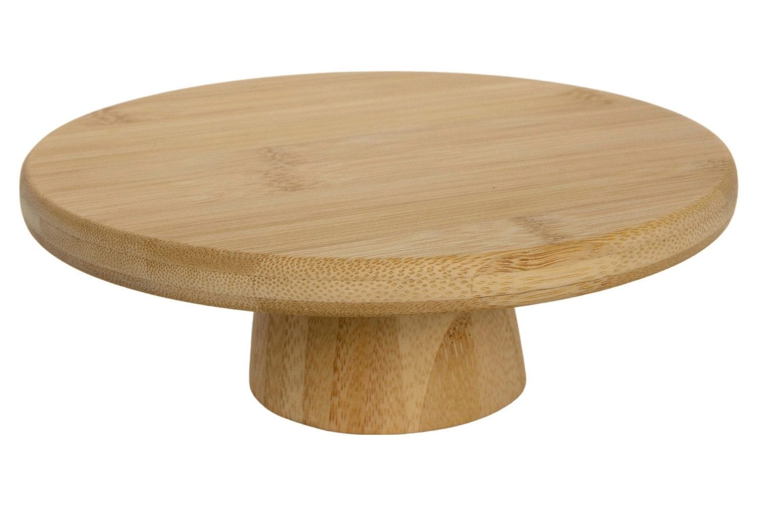 HIT Trading Tortenständer TOPPA, Ø 20 cm, Braun, FSC-zertifiziert, Holz