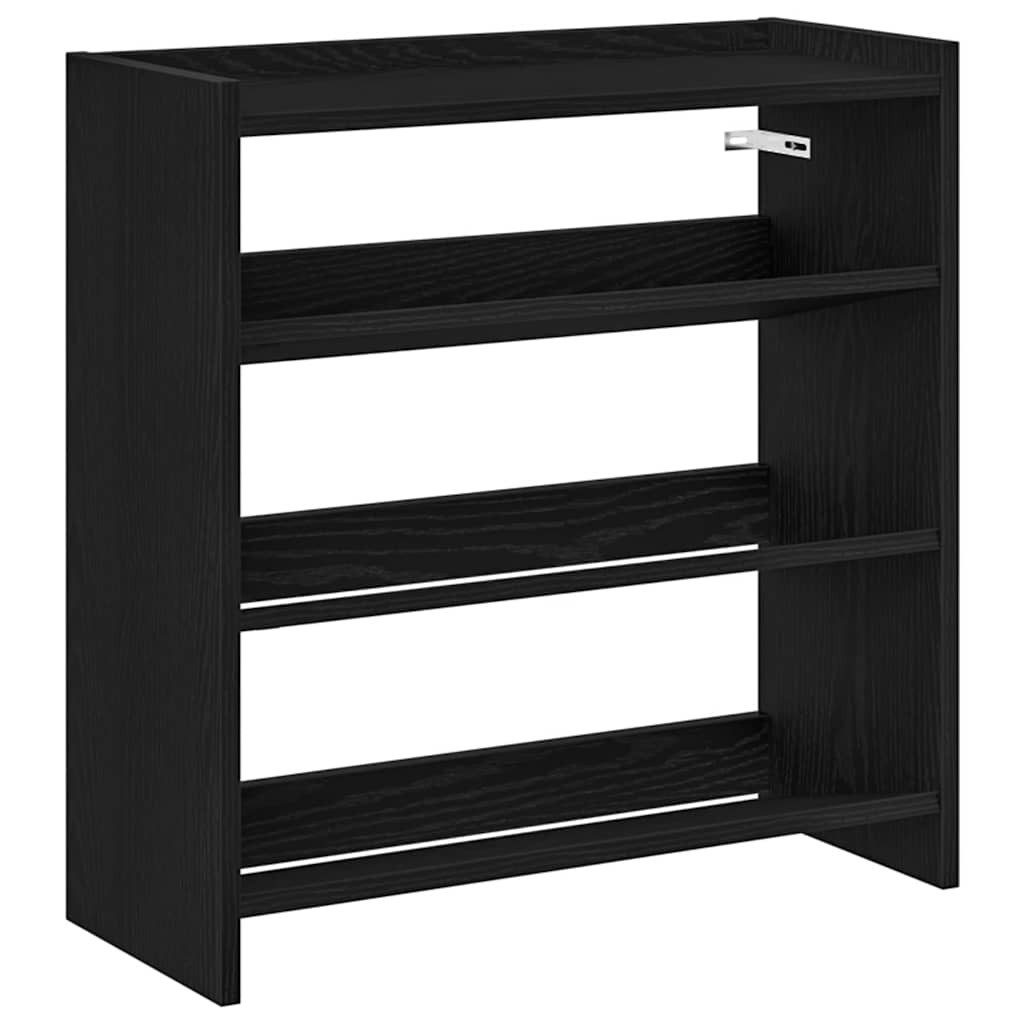 vidaXL Schuhregal Schuhregal Schwarz 60x25x62 cm günstig online kaufen