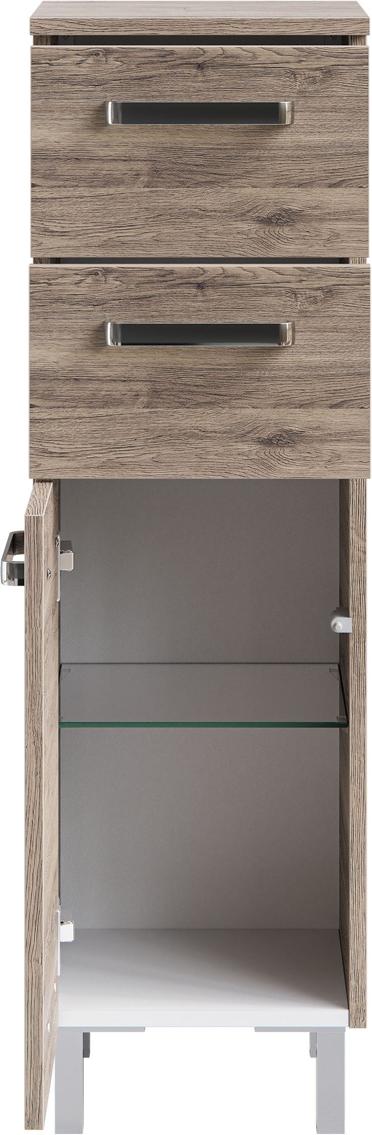 Saphir Unterschrank mit Türdämpfer und 1 Einlegeboden