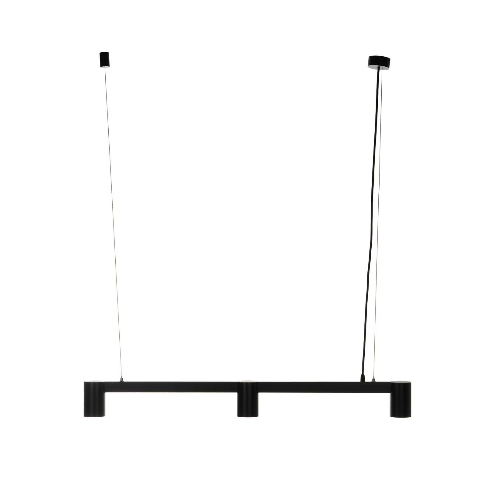 Arcchio Hängeleuchte Brinja, Metall, Schwarz IP20, 3 x 10 W LED