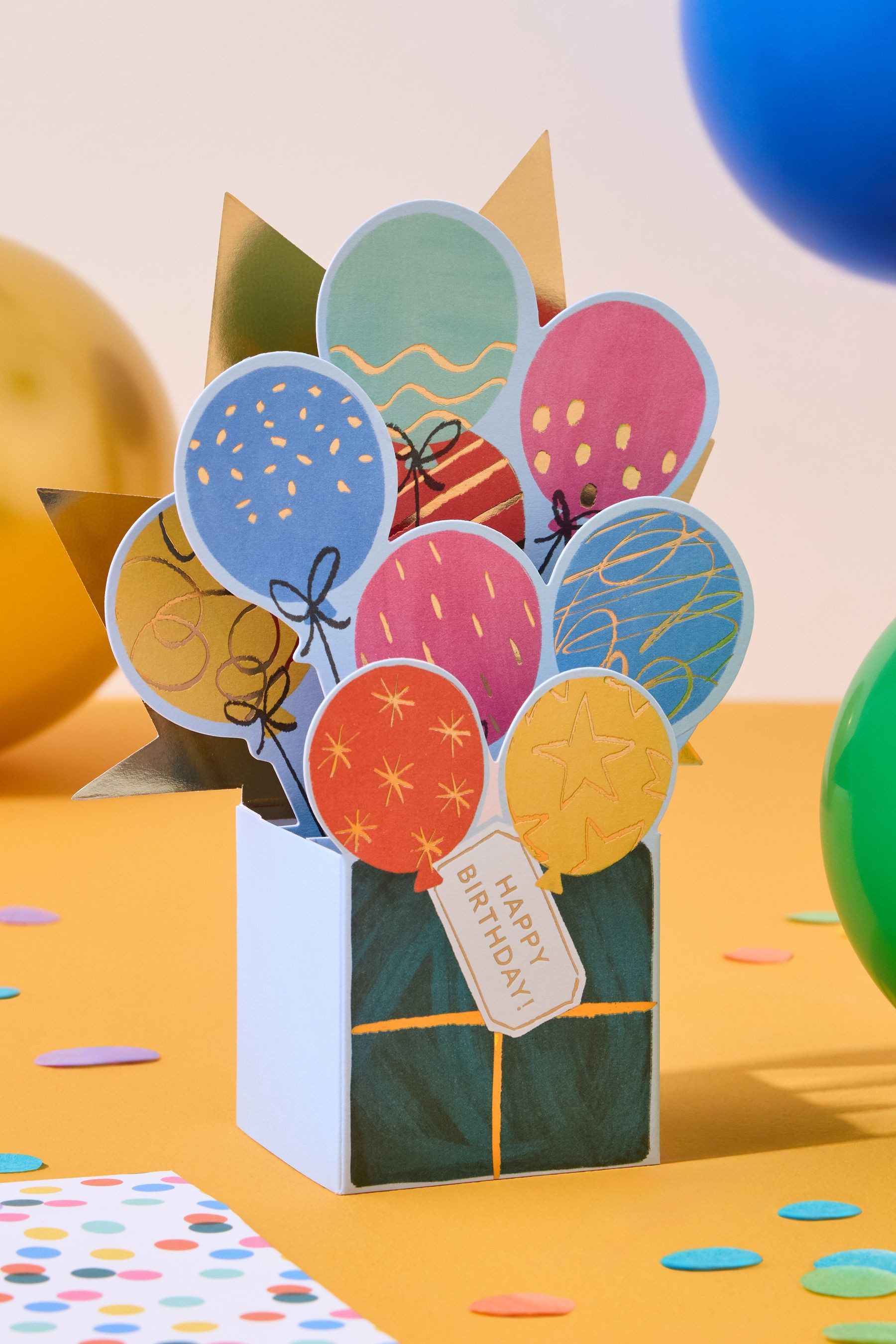 Next Glückwunschkarte Pop-up-Karte