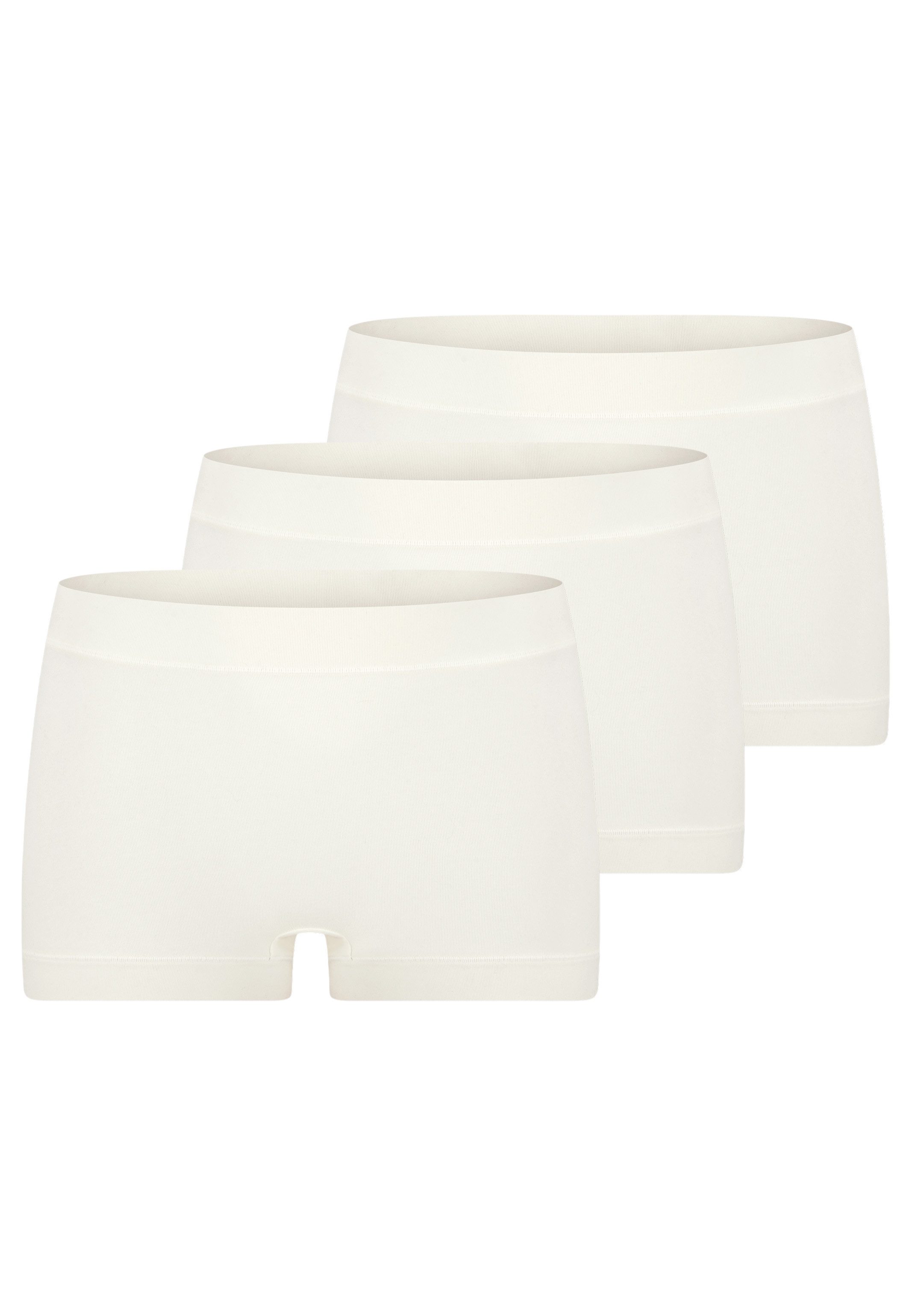 Schiesser Panty 3er Pack Unique Cotton (Spar-Set, 3-St) Short Slip - Baumwolle - Atmungsaktiv