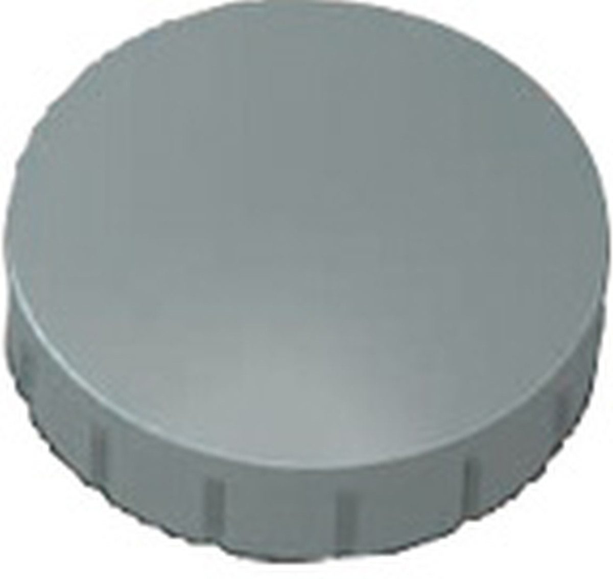 MAUL Magnet Rundmagnet Solid 24 mm 0,6 kg Haftkraft 10 Stück grau