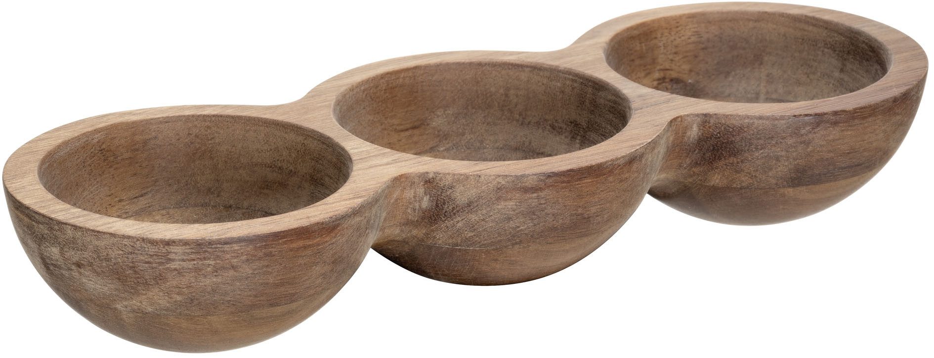 SCHÖNER WOHNEN-Kollektion Dipschale Andra, Massivholz, (1-tlg), Dipschalen aus Akazienholz, à 80ml