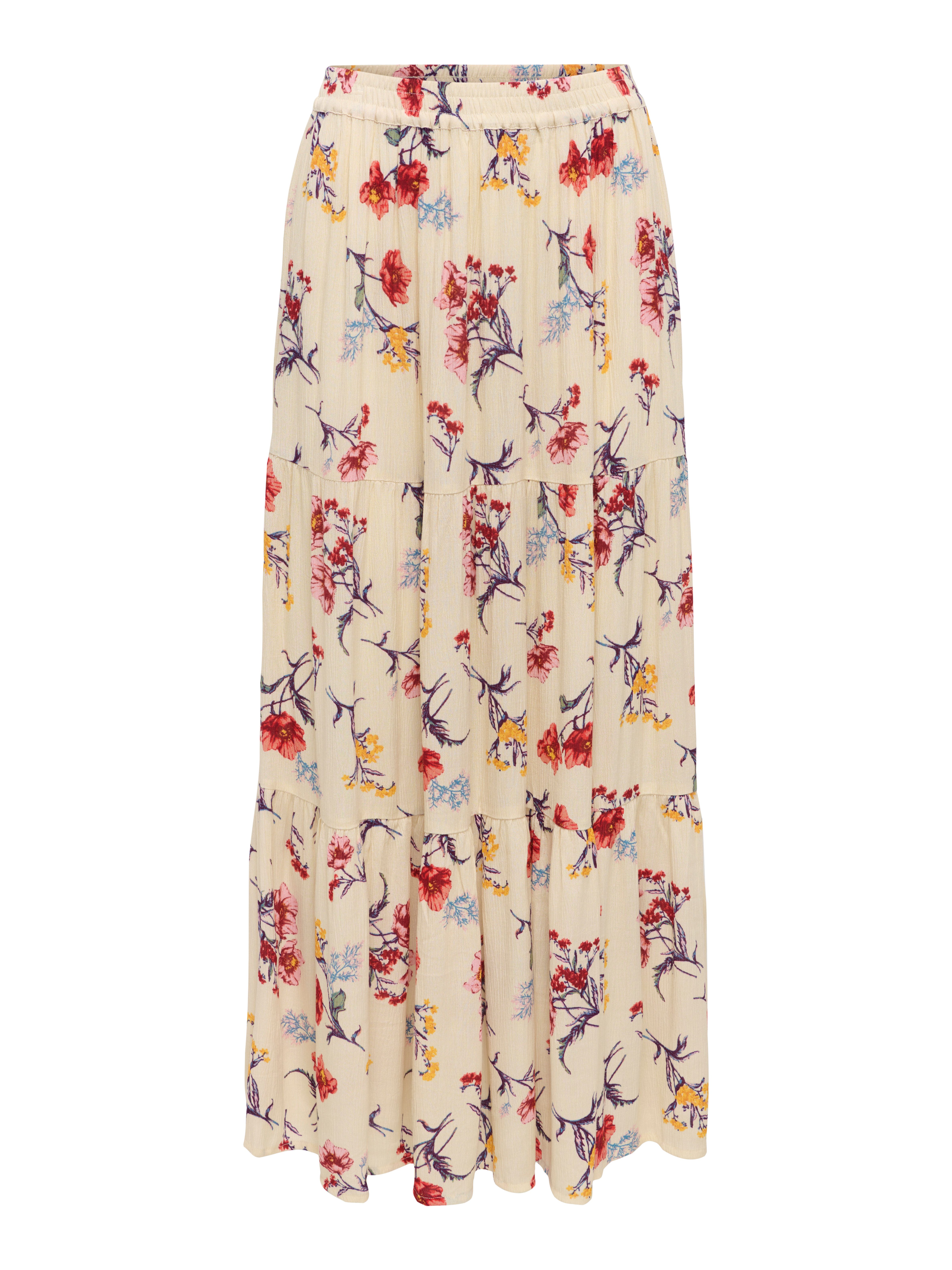 ONLY Maxirock ONLLUNA LONG SKIRT WVN Viskose