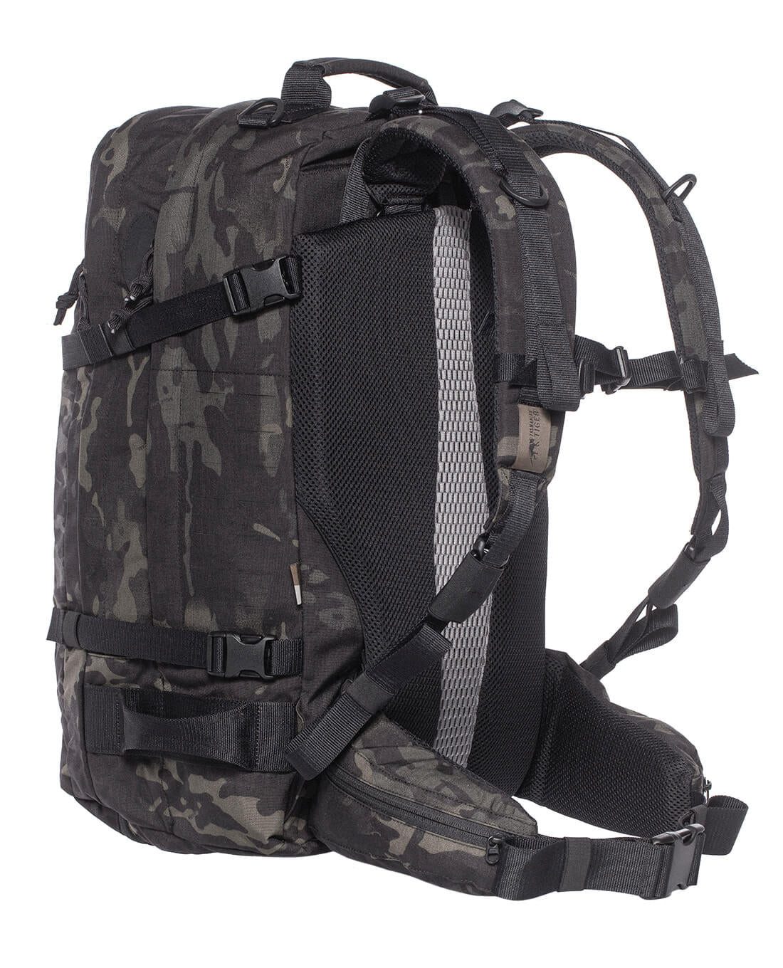 Tasmanian Tiger Trekkingrucksack TT Mission Pack MKII Multicam Black (SMU) – Bild 5 von 5