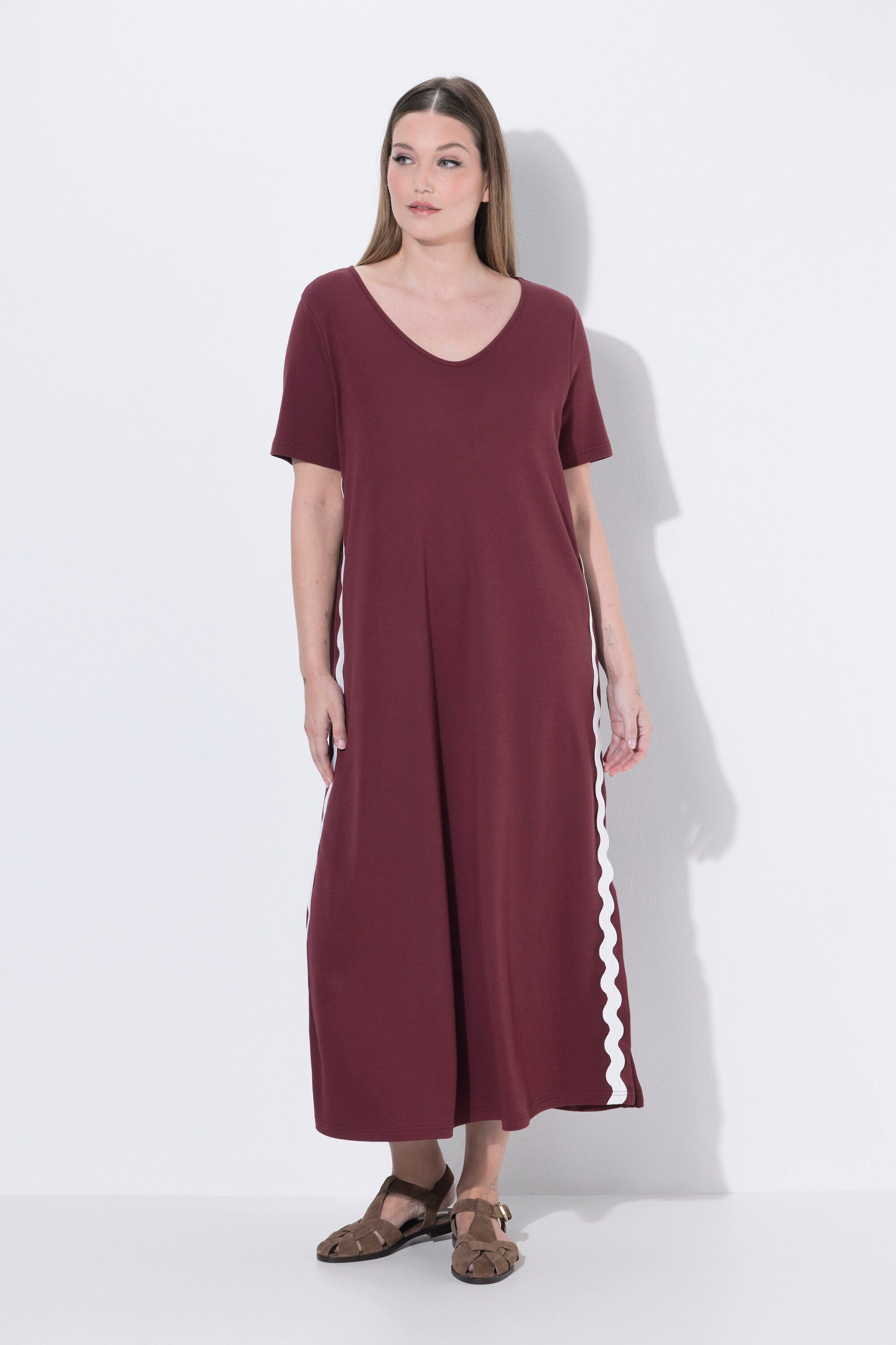 Ulla Popken Maxikleid Maxi-Jerseykleid