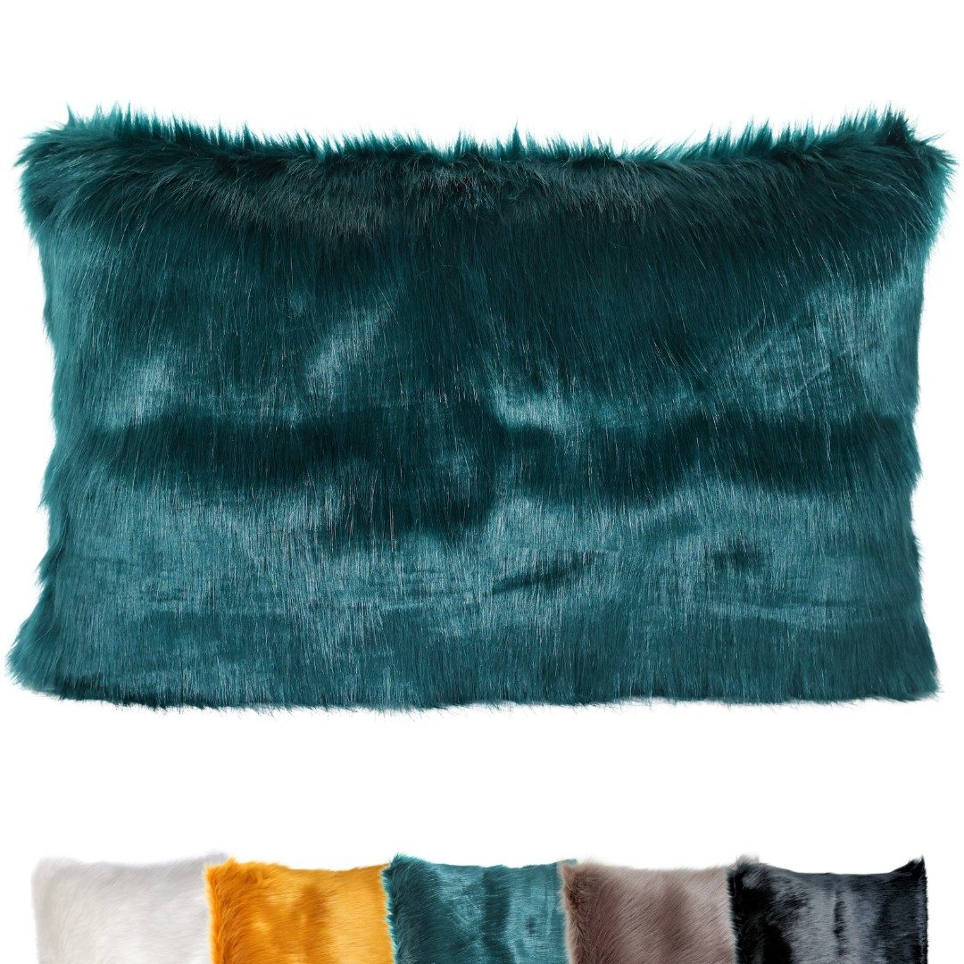 REALLaxx Dekokissen Kenia, 40 x 60 cm, Kissenbezug mit Füllung, Kunstfell, günstig online kaufen