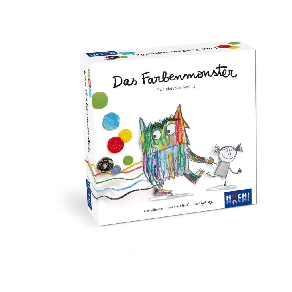 HUCH! Spiel Das Farbenmonster - Das Spiel
