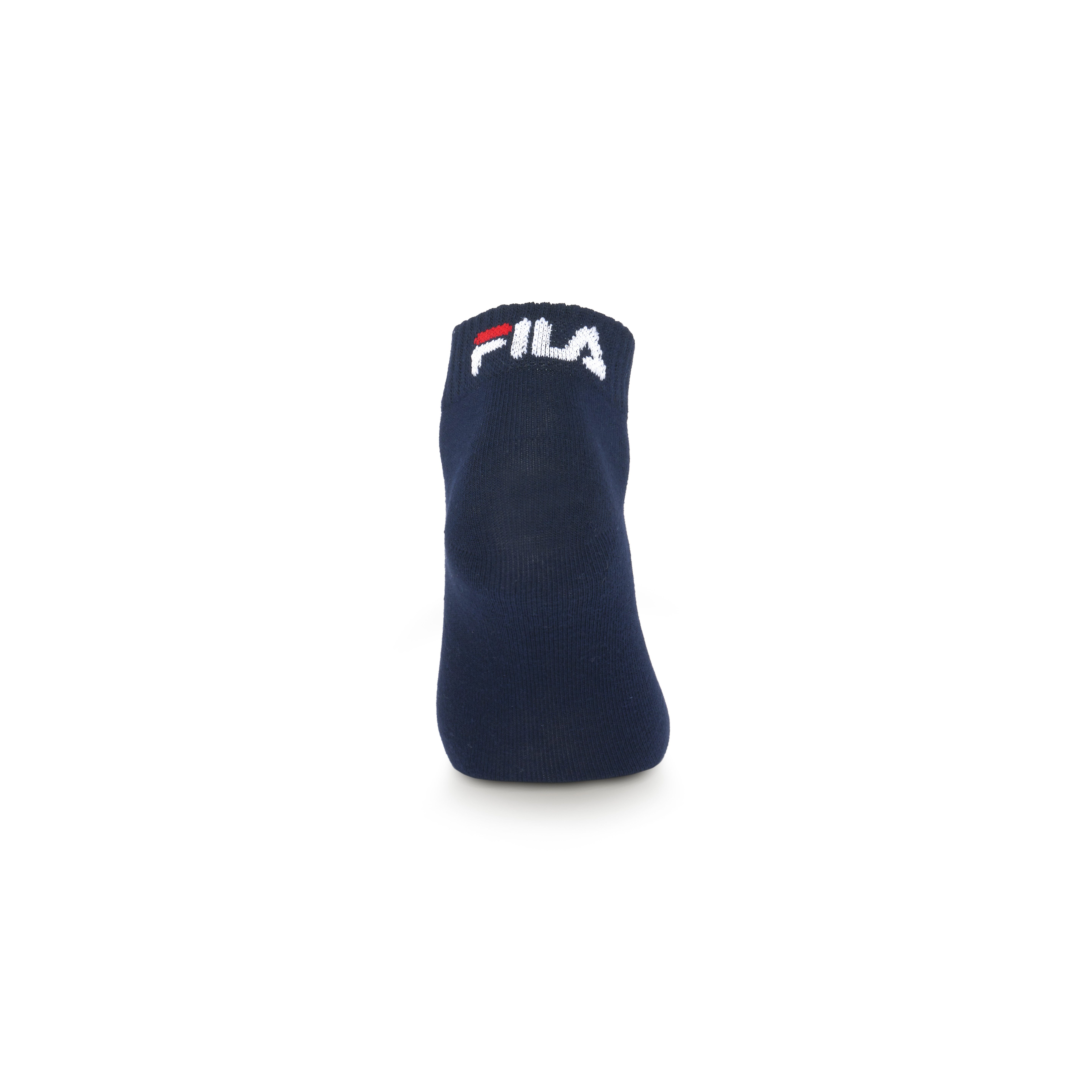 Fila Kurzsocken UNISEX INVISIBLE PLAIN SOCKS (3-Paar) mit Logostickerei – Bild 5 von 5