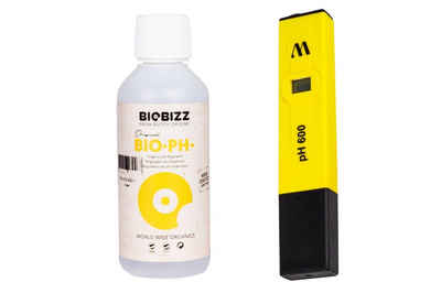 Weedness Pflanzendünger »BioBizz pH- Minus 500 ml + pH-Messgerät Biologischer pH-senker«, 500 ml