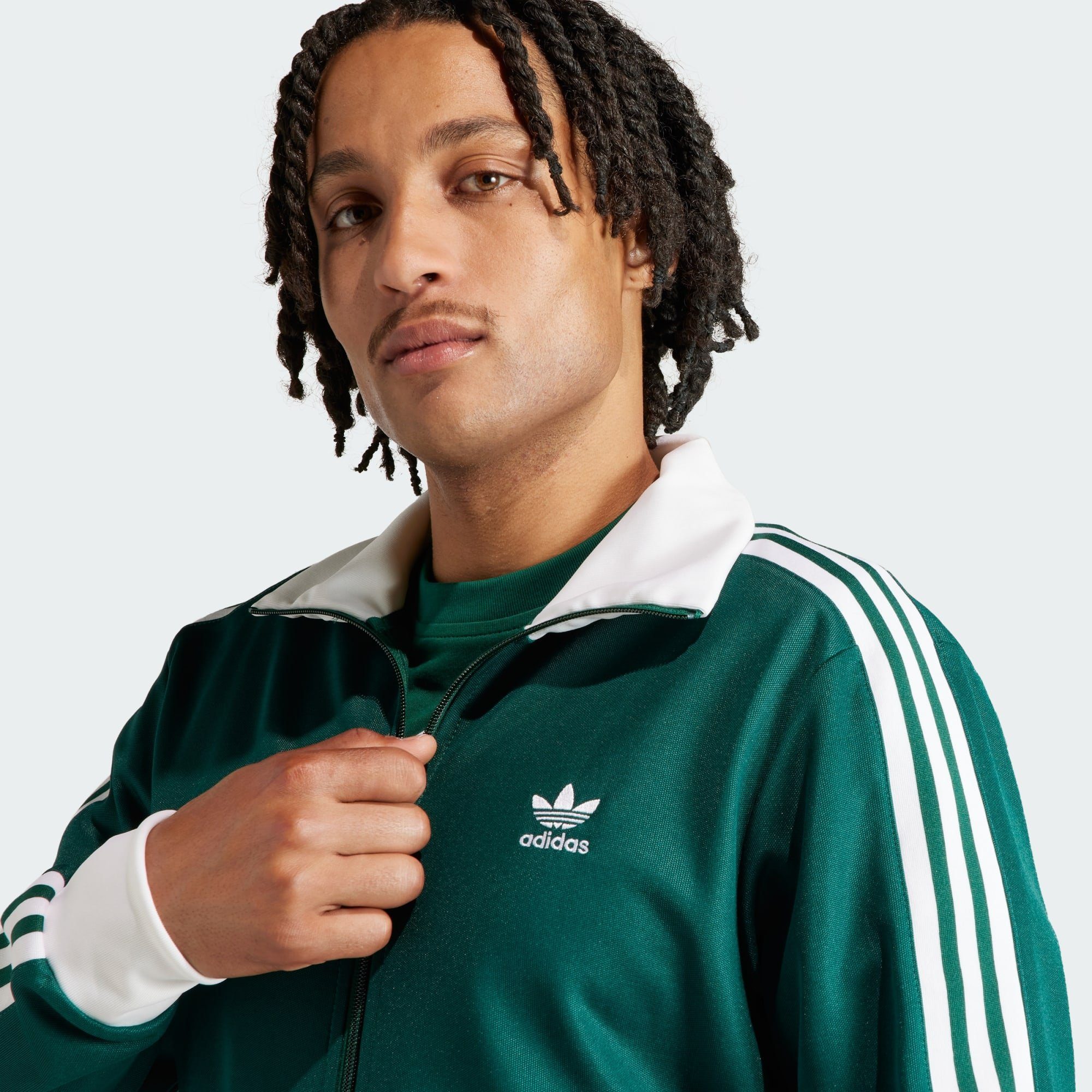 adidas Originals Trainingsjacke ORIGINALS JACKE Green CLASSICS BECKENBAUER Collegiate ADICOLOR