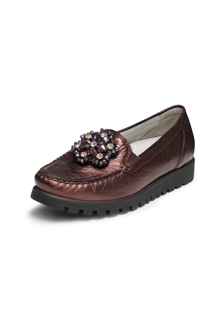 vitaform Damenschuhe Slipper echt Leder Slipper