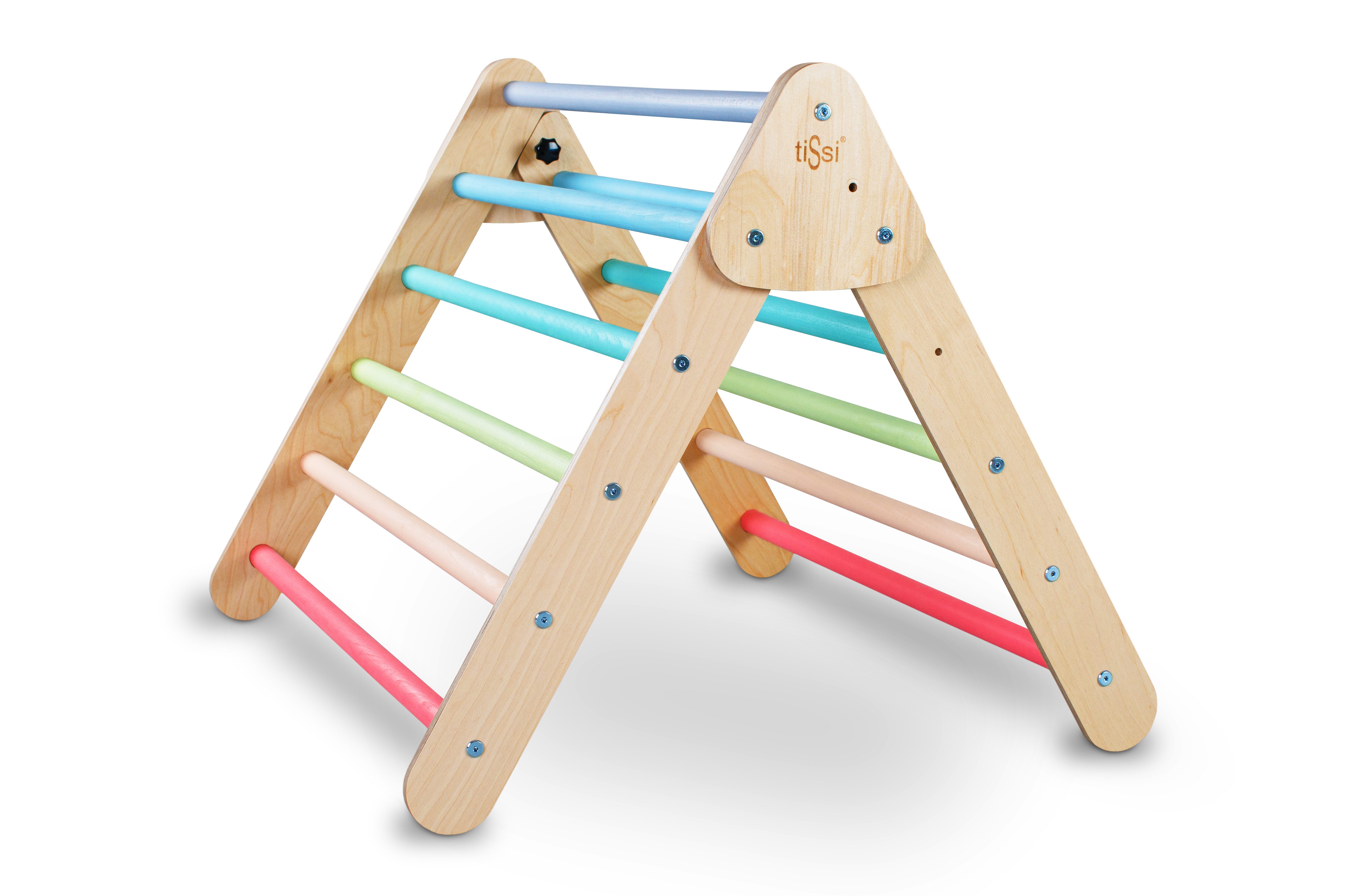 tiSsi® Klettergerüst tiSsi® Kletter Set PASTELL BUNT