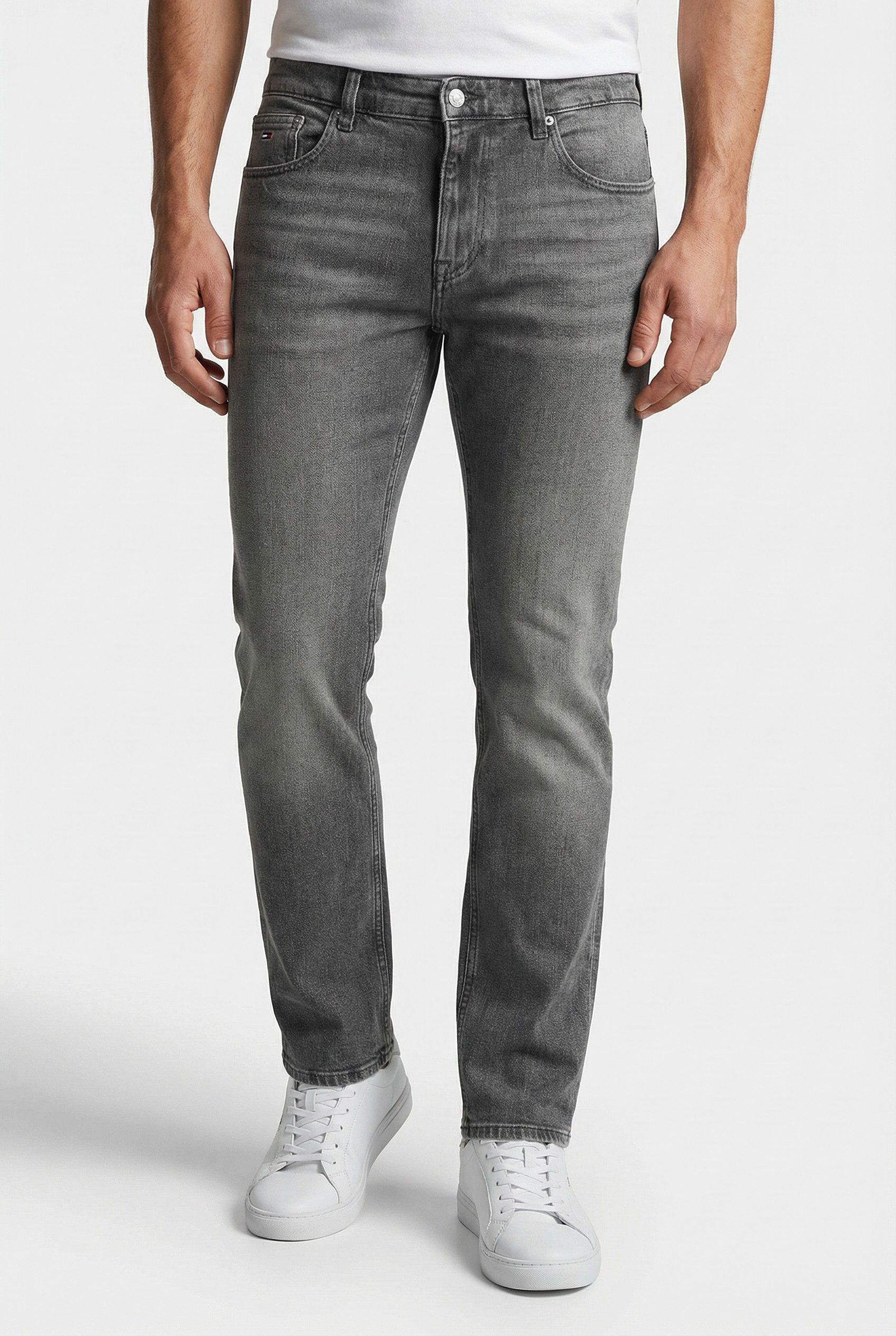 Tommy Jeans Regular-fit-Jeans SCANTON SLIM BI0177 Mit Gürtelschlaufen