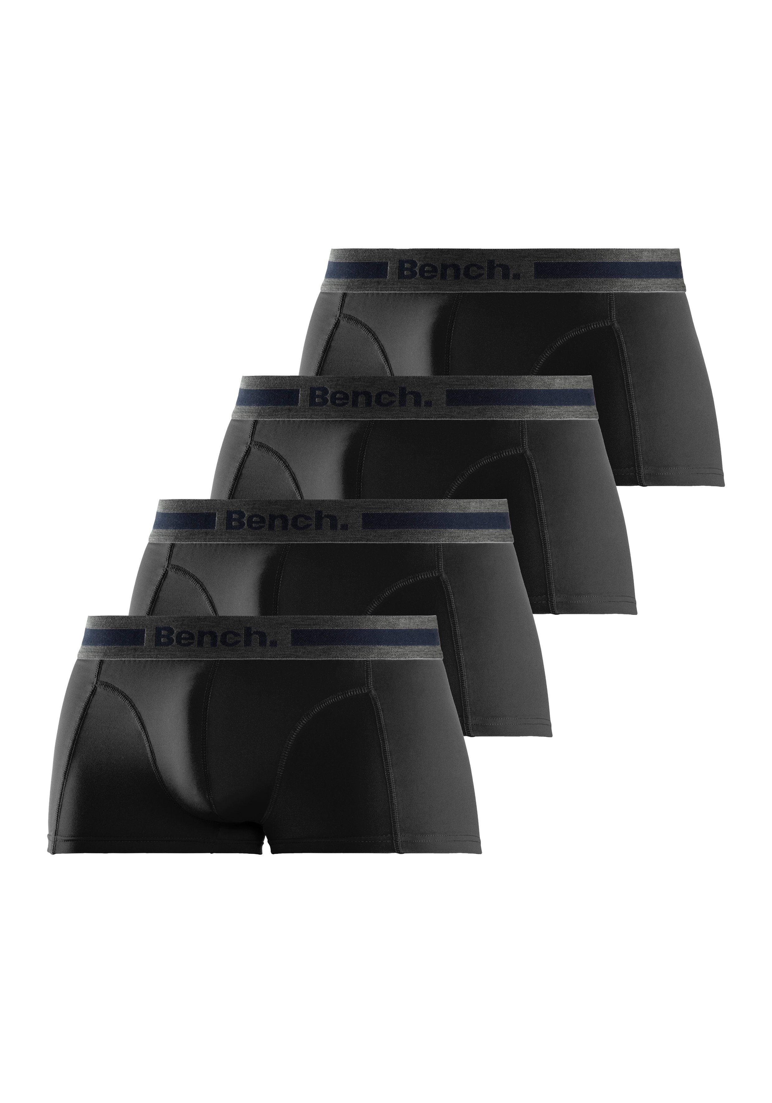 Bench. Funktionsboxer Boxershorts für Herren (Packung, 4-St) Unterhosen aus Microfaser – Bild 2 von 5