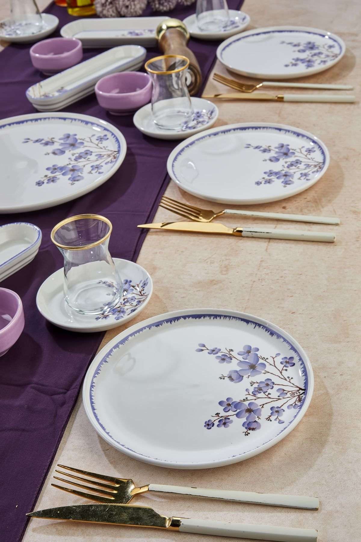 Hermia Concept Geschirr-Set (21-tlg), 6 Personen, Keramik, 21-teiliges Keramik-Set