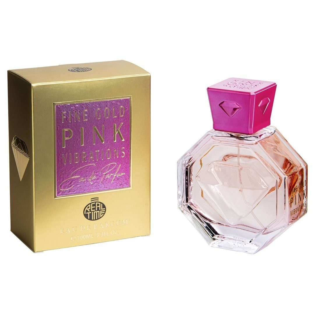 Eau de Parfum FINE GOLD PINK VIBRATIONS - Parfüm für Damen - süß & fruchtig