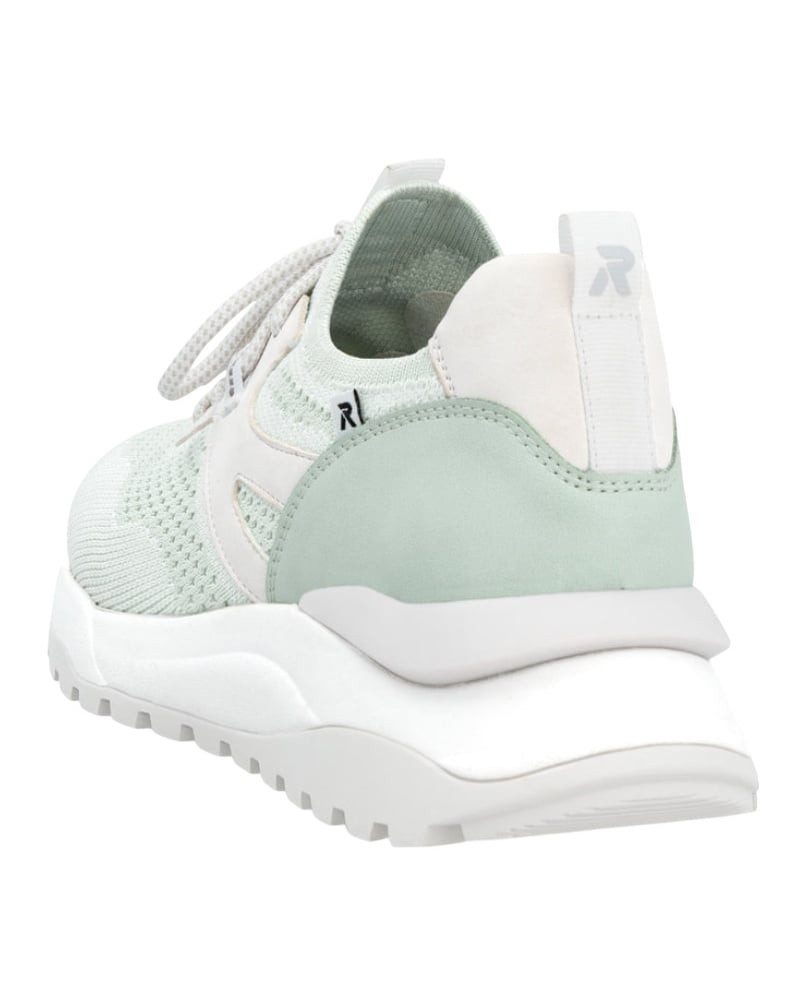 Rieker (Textil) W2503 grün Damen Sneaker günstig online kaufen