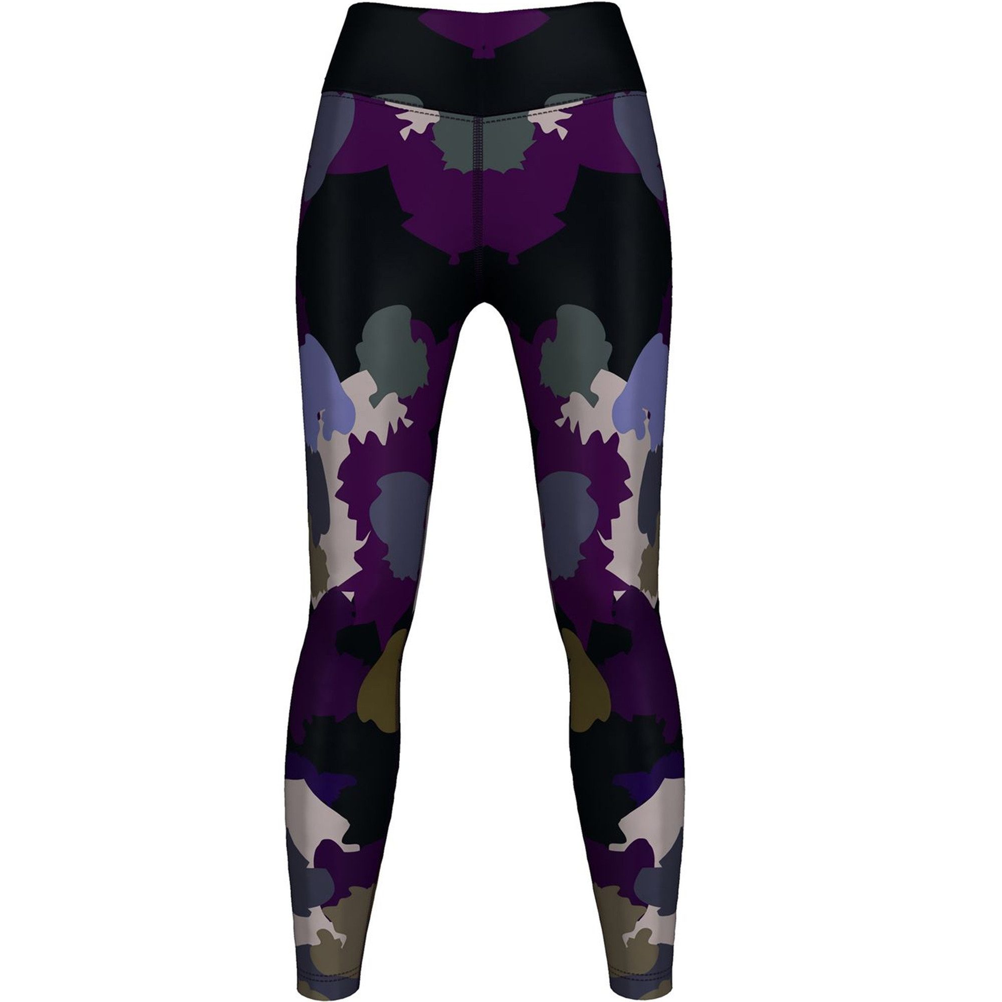German Wear Leggings GYM-8037 Camo Leggings dehnbar für Sport Yoga Gymnastik Training Tanz freizeit
