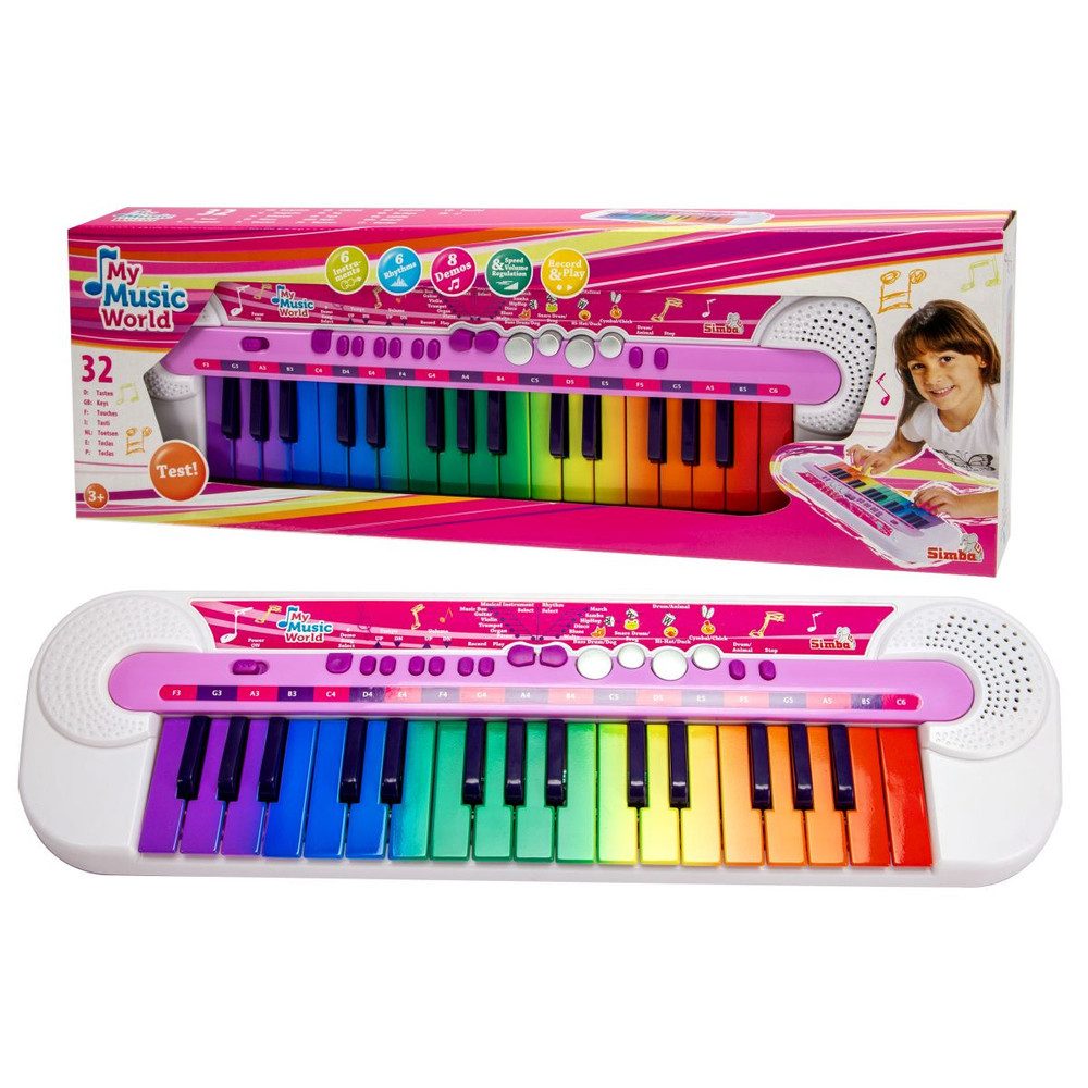 SIMBA Spielzeug-Musikinstrument My Music World - Keyboard - 32 Tasten günstig online kaufen