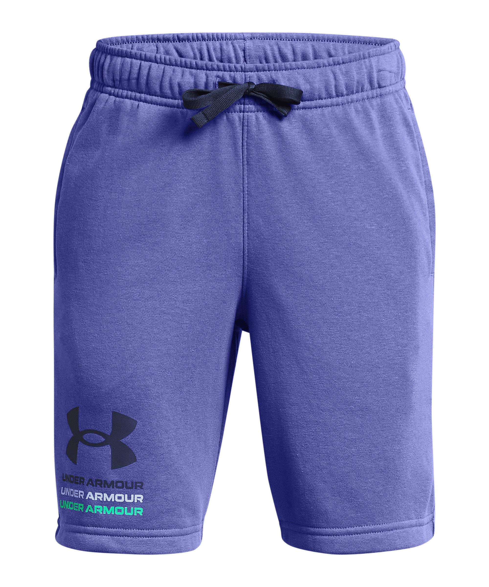 Under Armour® T-Shirt Under Armour Rival Terry Short Kids Baumwolle