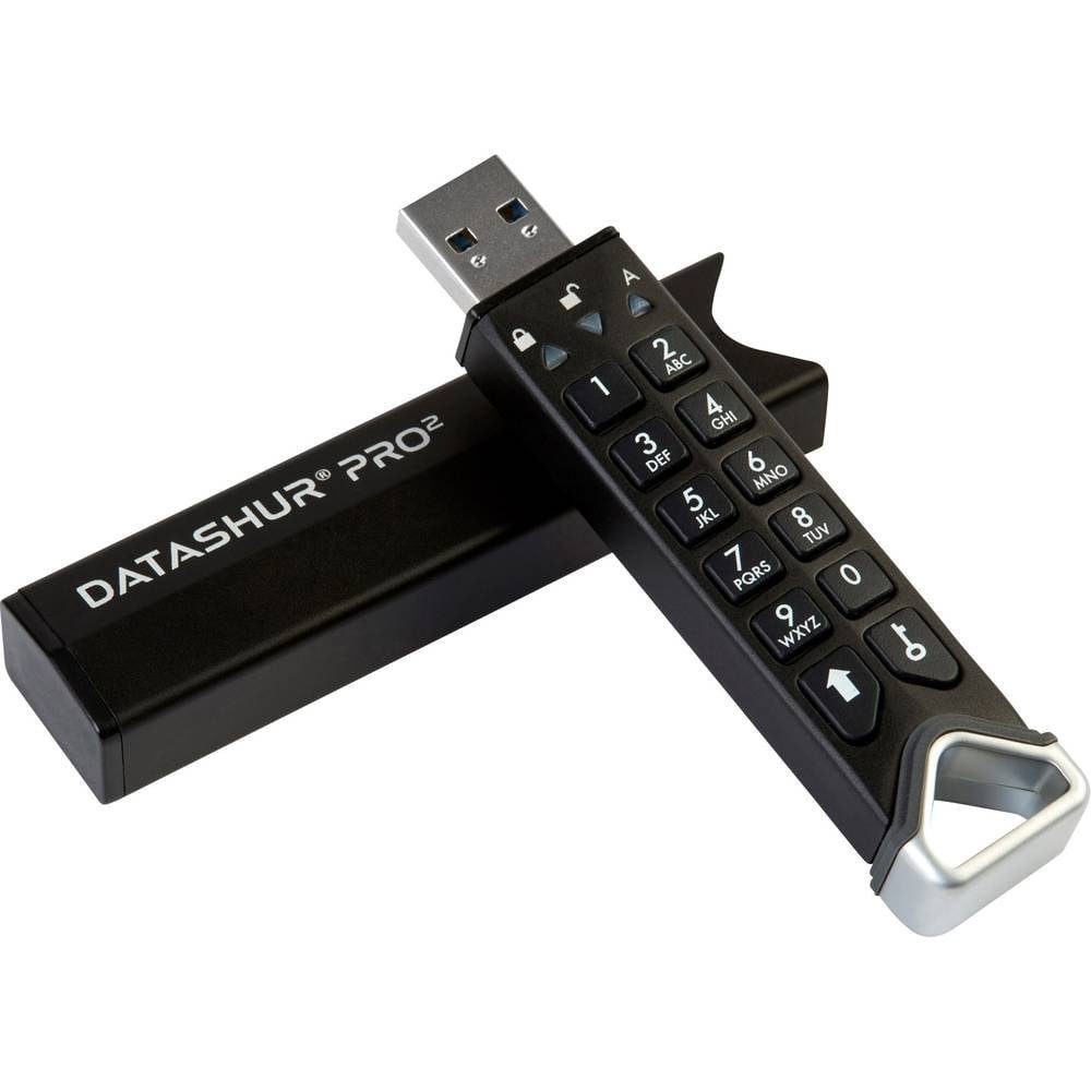 iStorage USB-Stick 4GB IS-FL-DP2-256-4 USB-Stick (AES-XTS-Verschlüsselungsmodus)