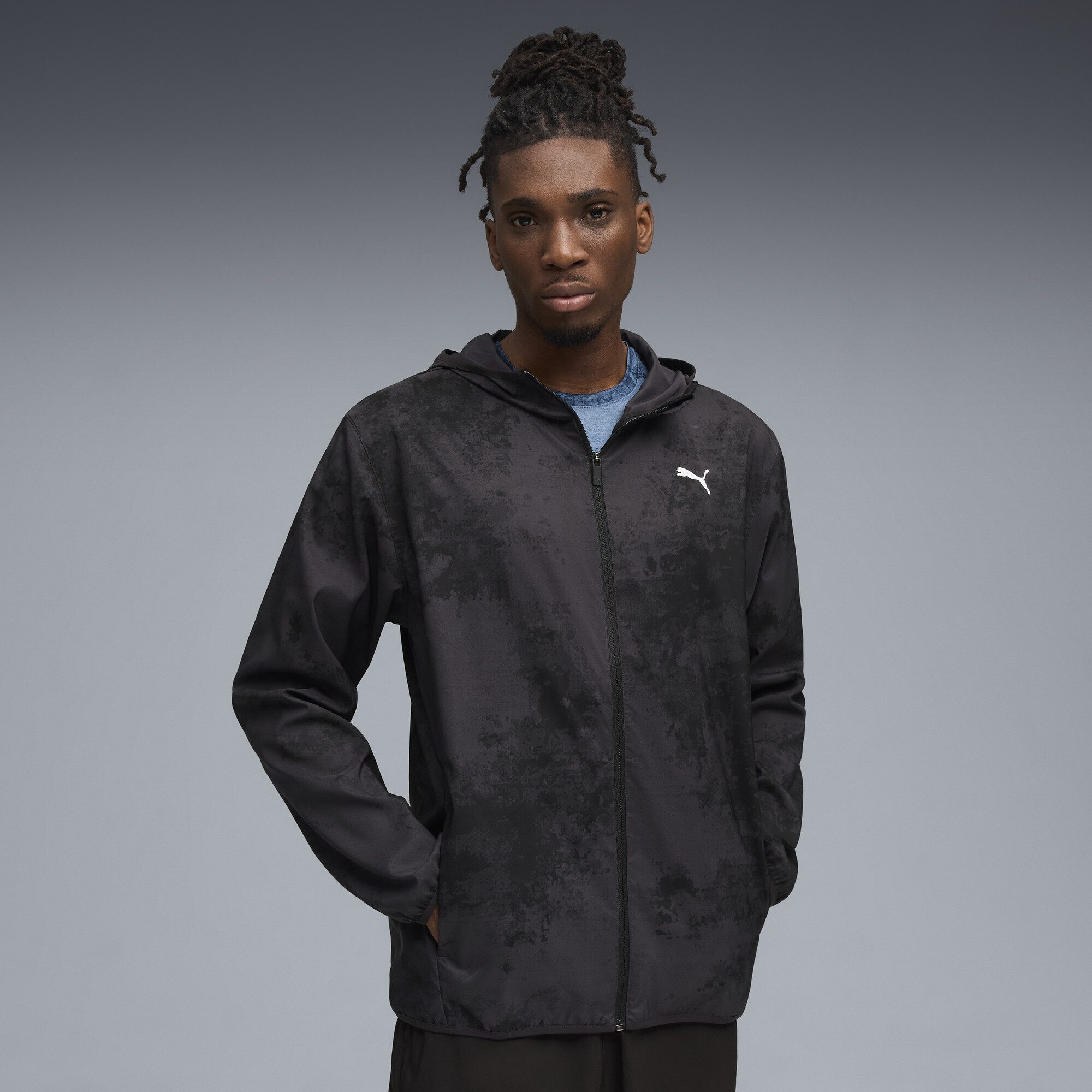 PUMA Trainingsjacke TAD ESSENTIALS AOP Gewebte Jacke Herren günstig online kaufen