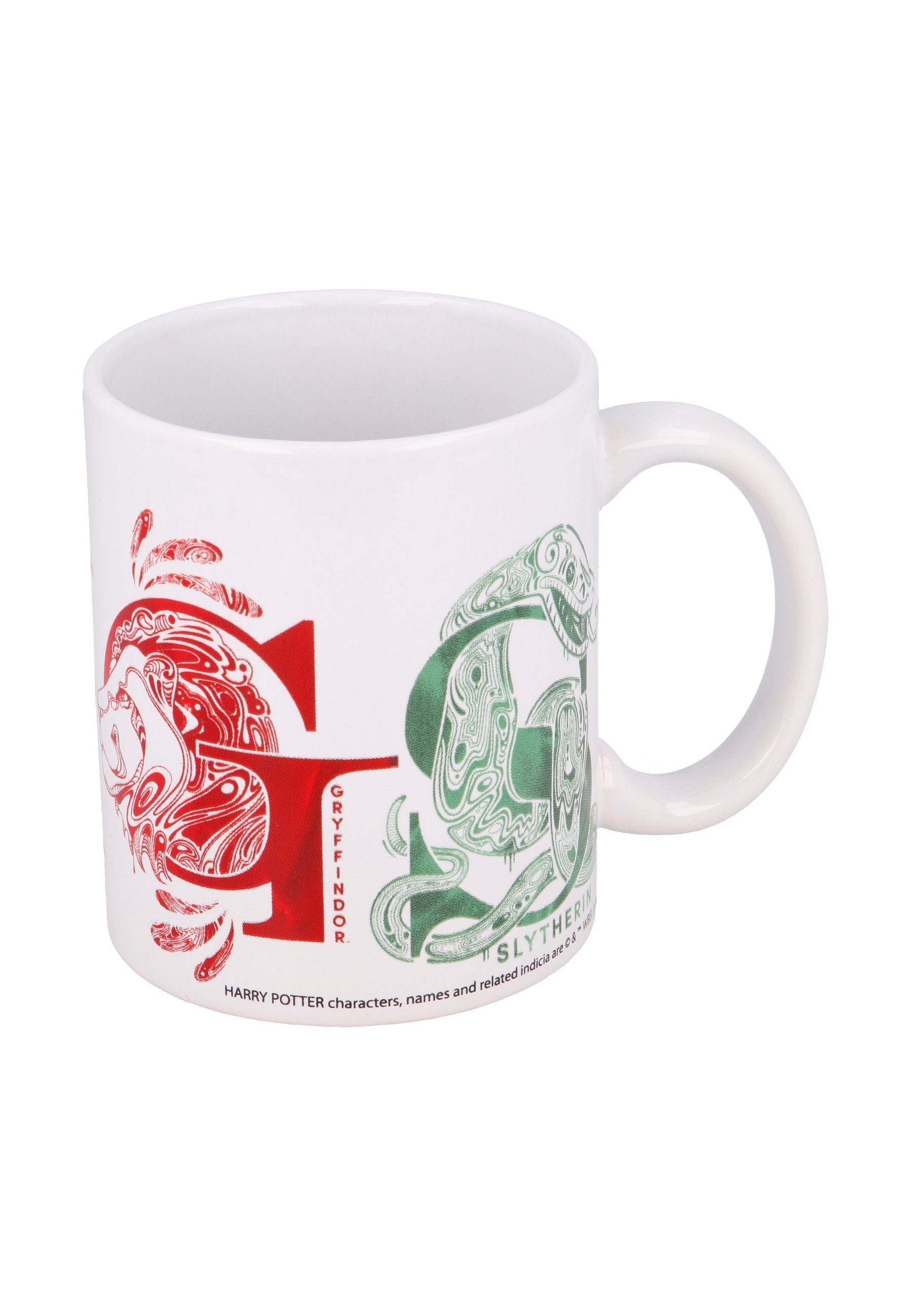 Harry Potter Tasse Häuser Kinder-Becher Tasse, aus Keramik im Geschenkkarton