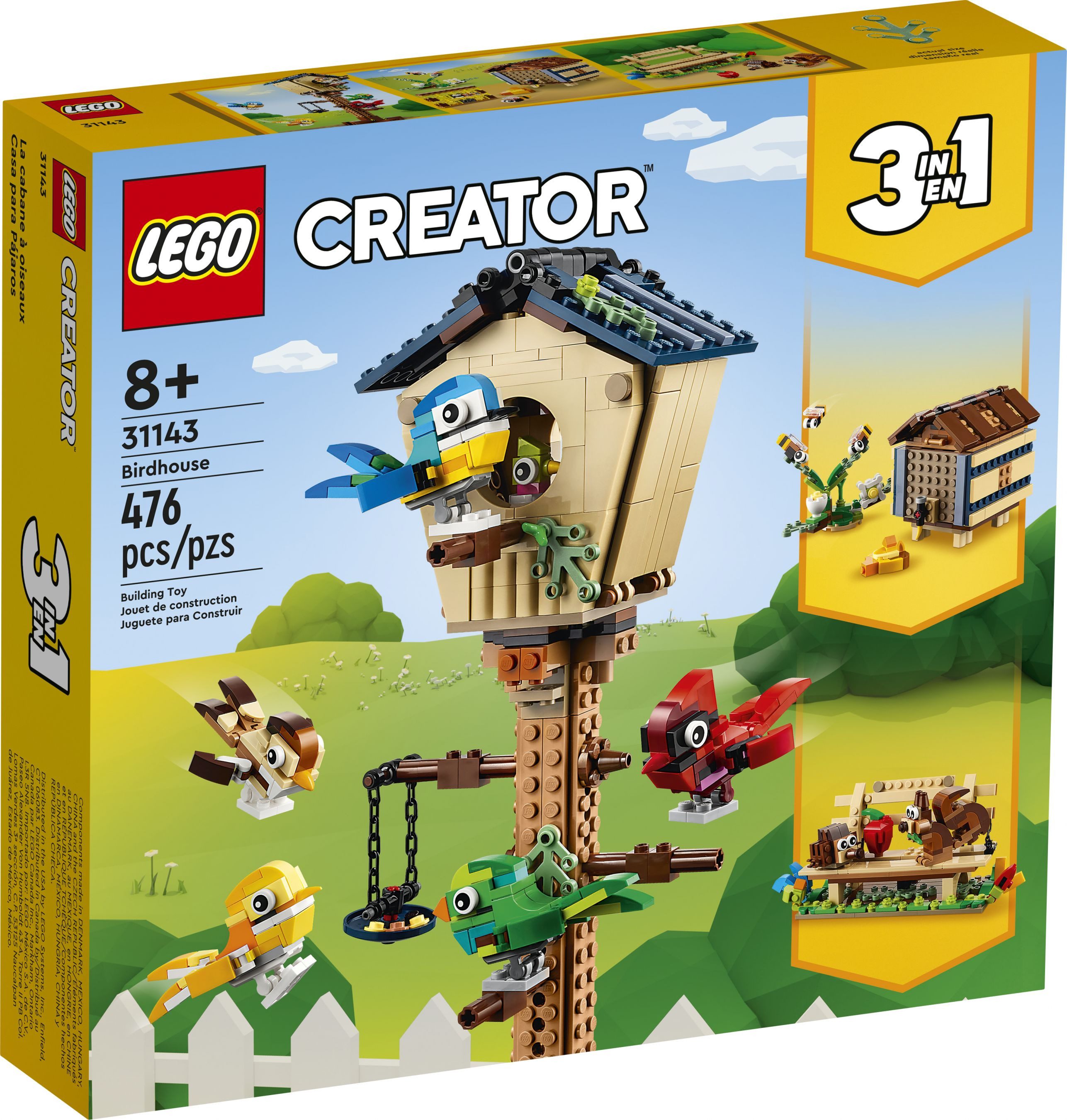 LEGO® LEGO® Creator 31143 Vogelhäuschen Konstruktionsspielsteine, günstig online kaufen