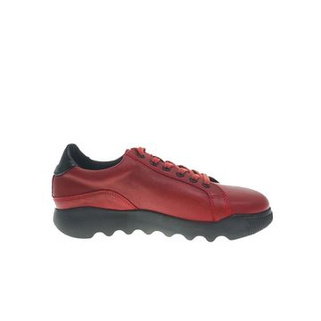 softinos Whiz719Sof smooth leather red black Sneaker