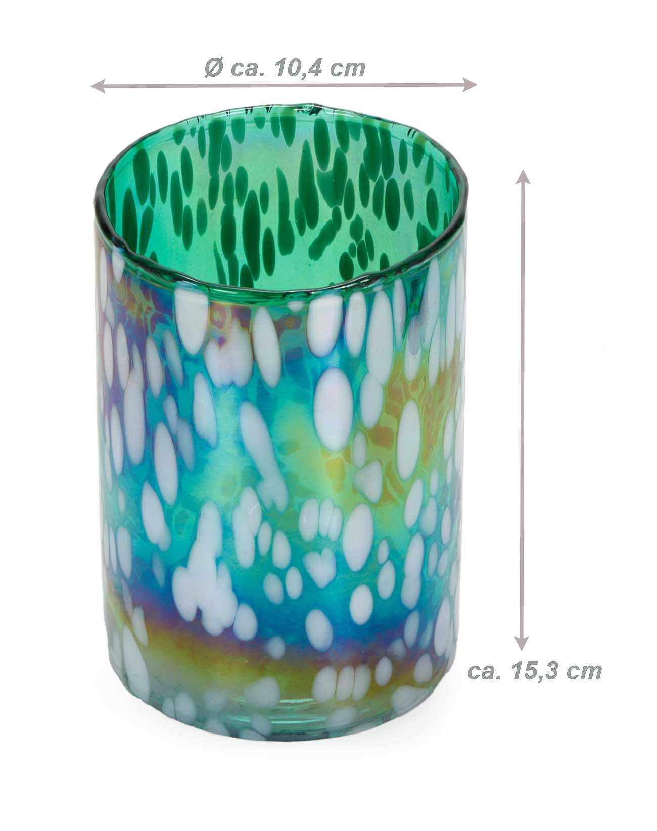 Bubble-Store Windlicht Windlicht (Teelichthalter, Kerzenhalter), Glas Windlicht
