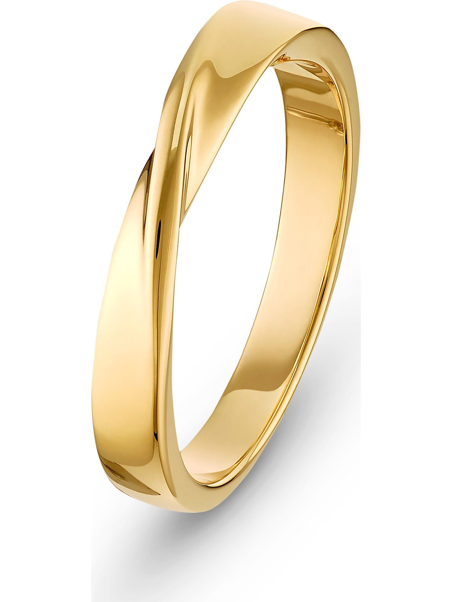 Goldring CHRIST Damen-Damenring Ring 585er Gelbgold