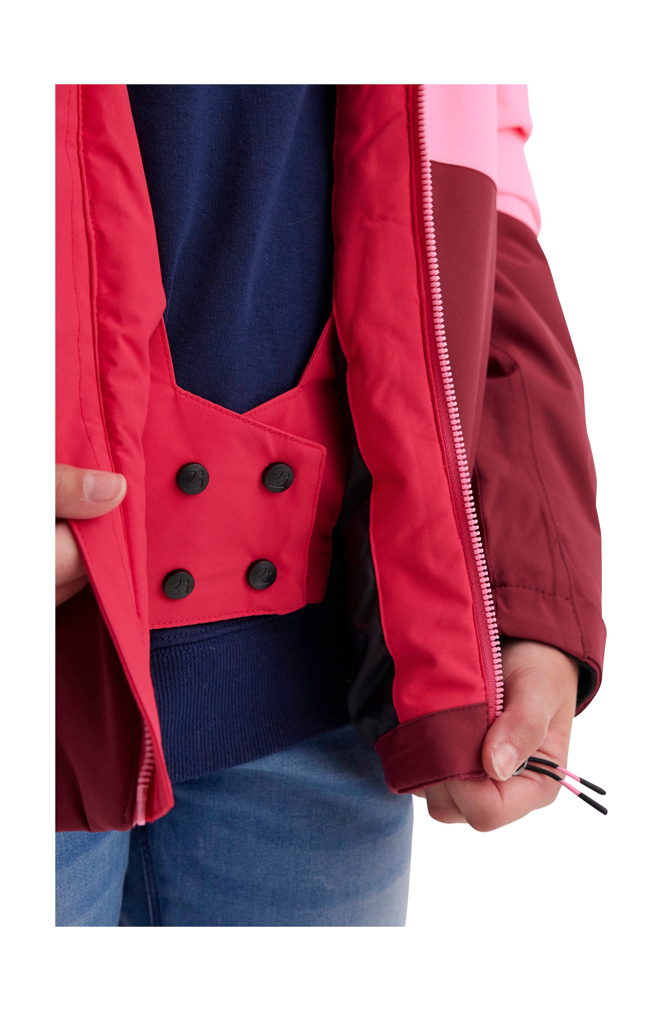 Killtec Outdoorjacke KOW 170 GRLS JCKT Funktionsjacke mit Kapuze und Schneefang, wasserdicht