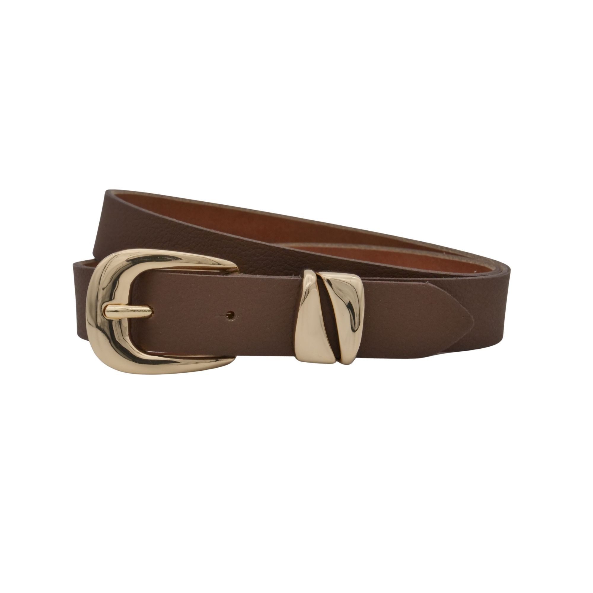 AnnaMatoni Ledergürtel AnnaMatoni AnnaMatoni Damen Ledergürtel 2,5 cm breit mit