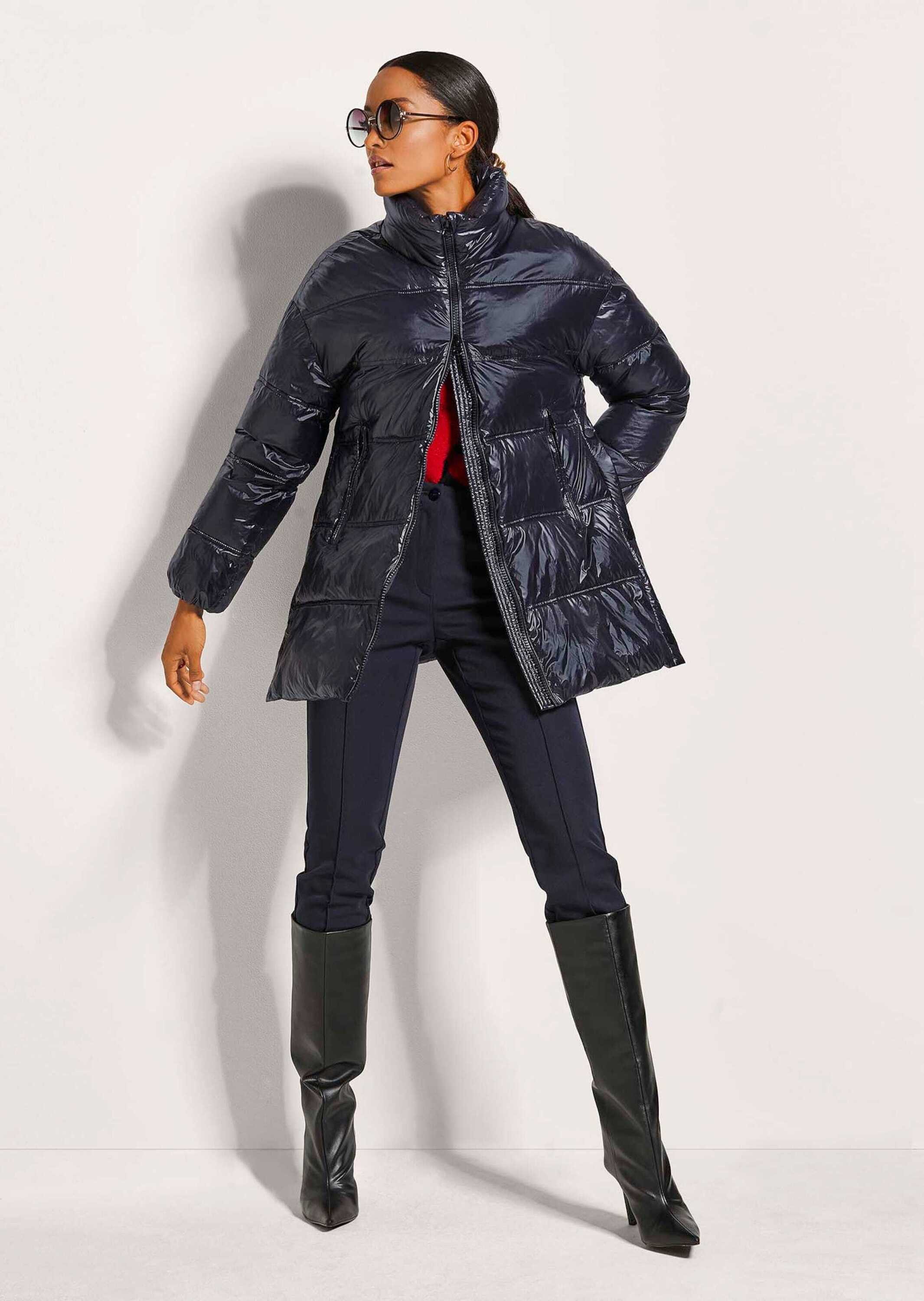 MADELEINE Outdoorjacke Steppjacke mit Stehkragen