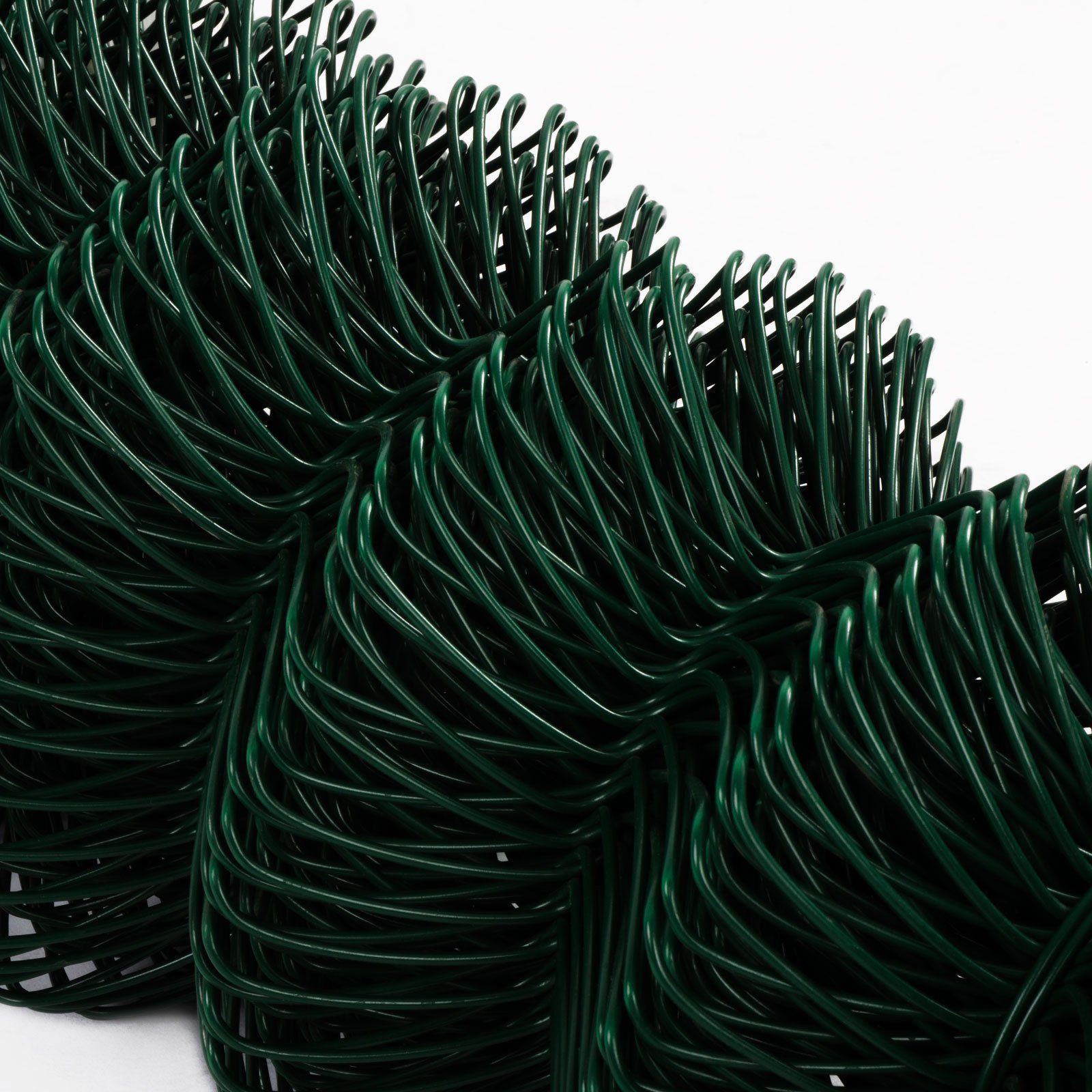 Karat Maschendrahtzaun PVC-Beschichtung, Grün, Verschiedene Längen und Höhen, Robust & langlebig