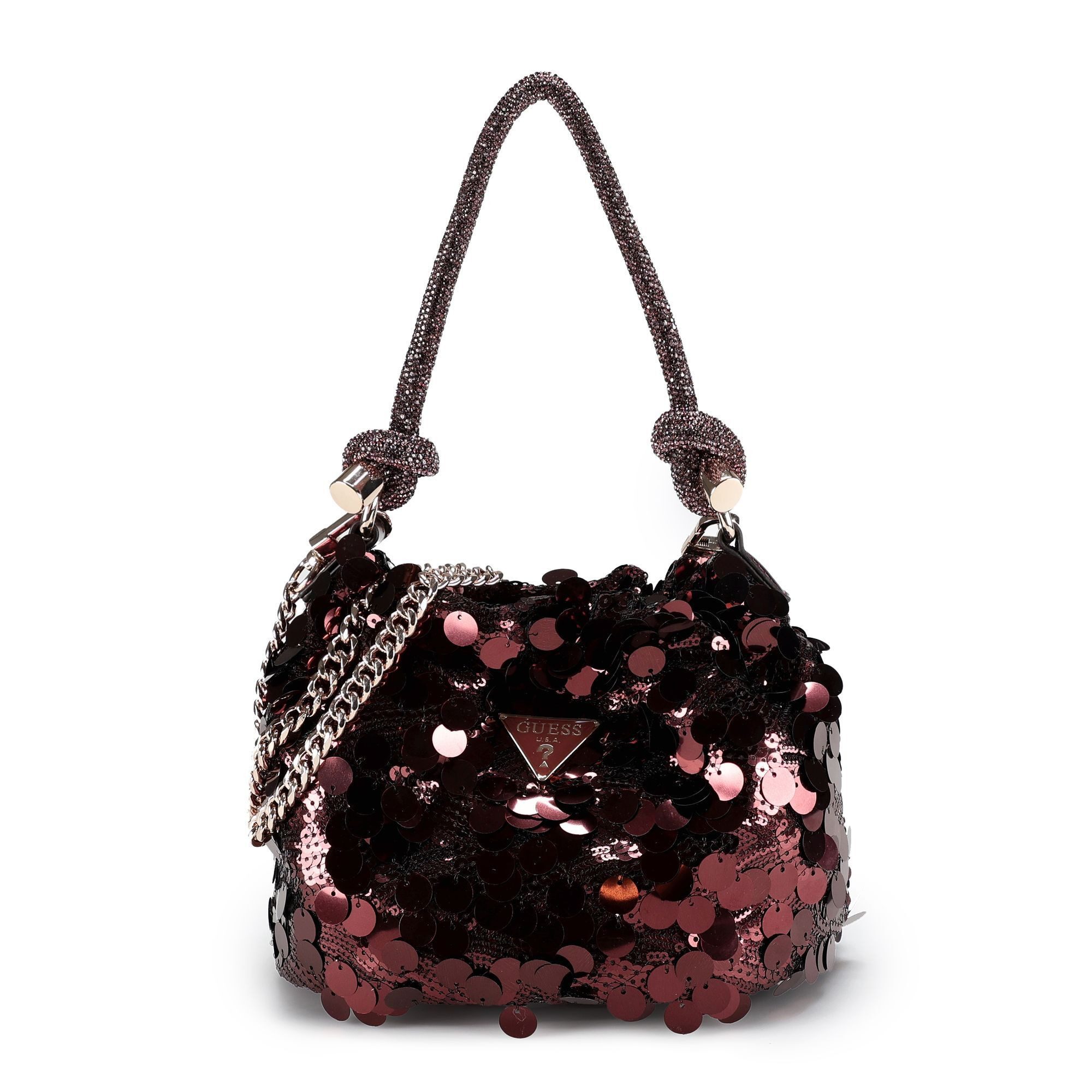 Guess Henkeltasche Holiday Shine, Polyurethan günstig online kaufen