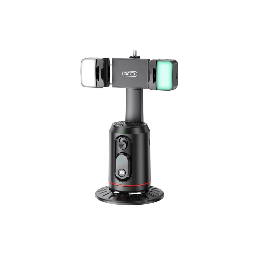 Handy-Halterung Halterständer 360 Gesichtsverfolgung mit LED-Licht
