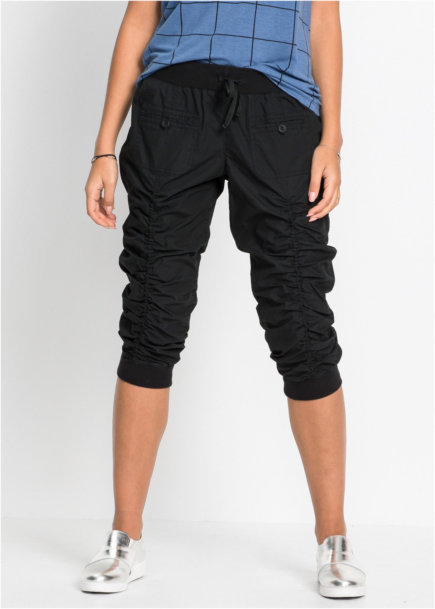 bonprix 3/4-Hose 3/4-Hose aus reiner Baumwolle