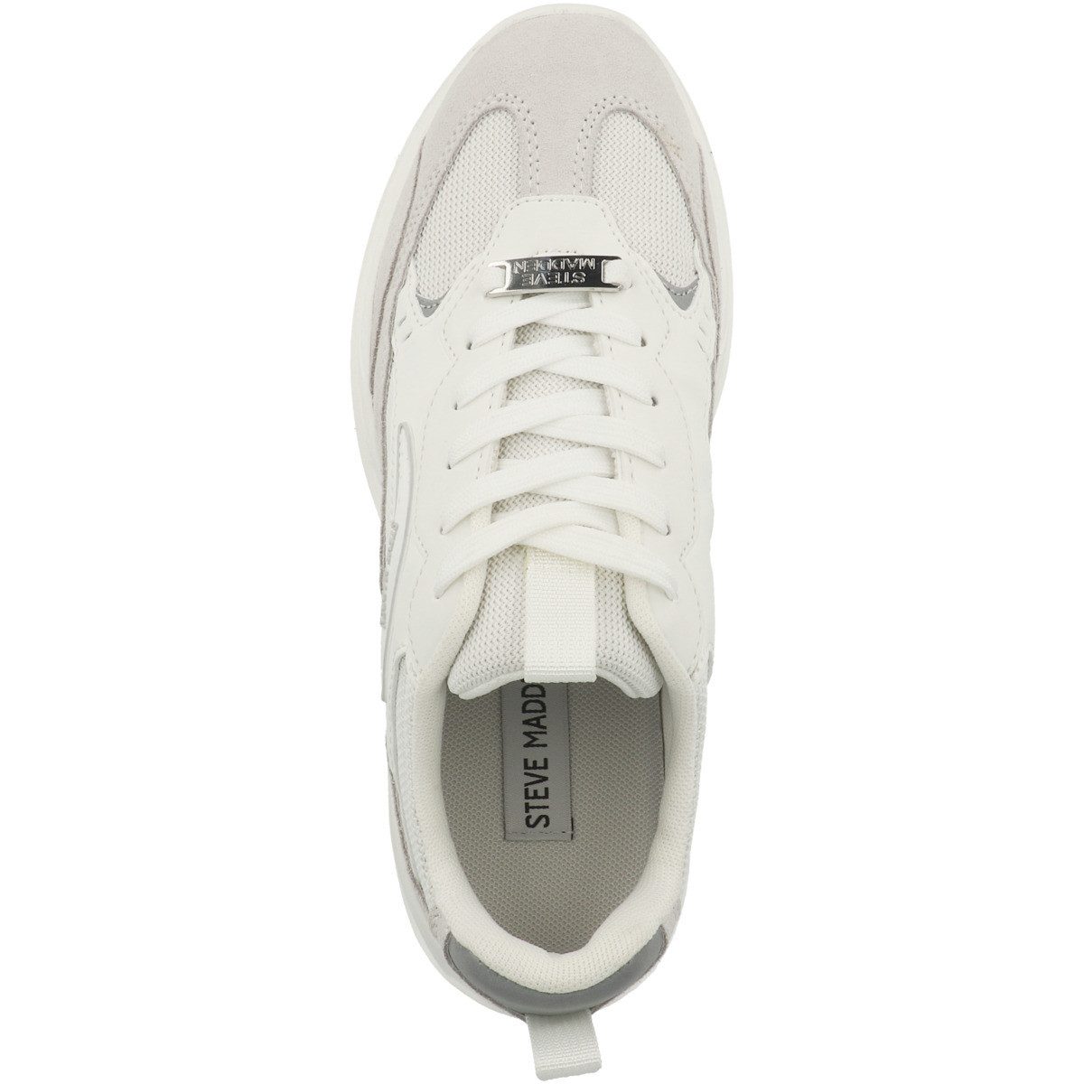 STEVE MADDEN Premio-E Damen Sneaker Turnschuhe, Sportschuhe, Freizeitschuhe, Halbschuhe, Schnürschuhe