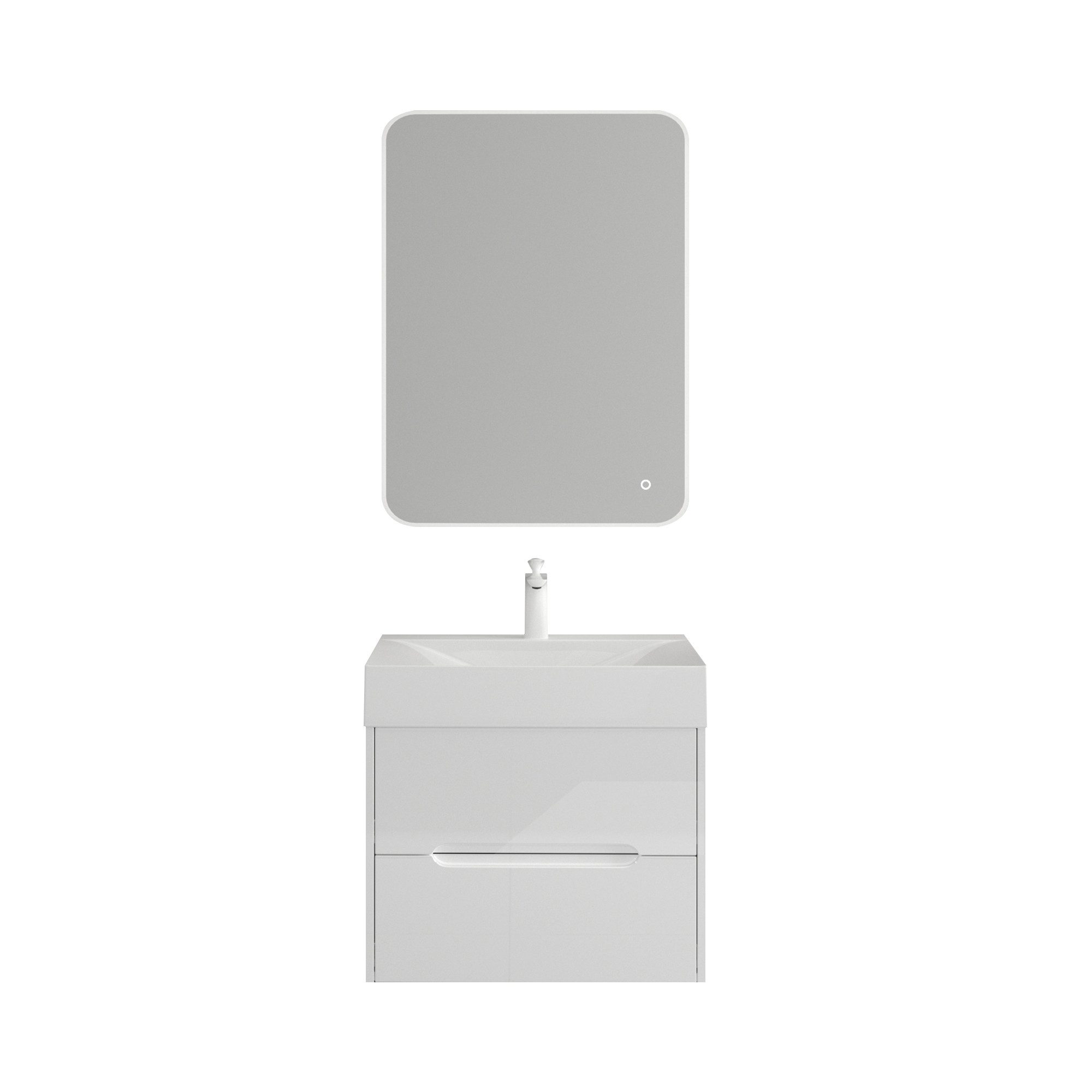 doporro Badmöbel-Set Badschrank Yoga Waschbeckenunterschrank Wandmontage günstig online kaufen