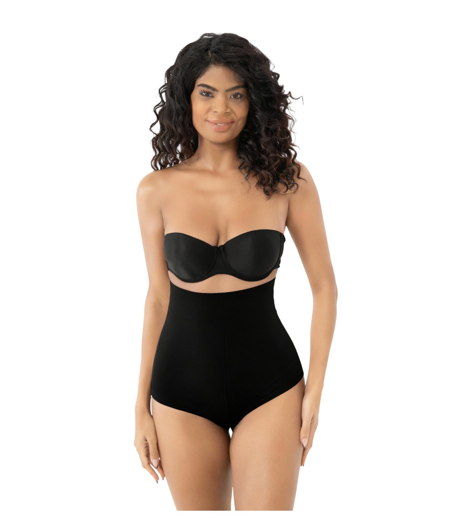 Formangel Miederslip mit String-Rückteil – nahtloser Taillenshaper mit Silikon - Corsage (1-St) Stringform mit Shapingeffekt, rutschfester Silikonbund