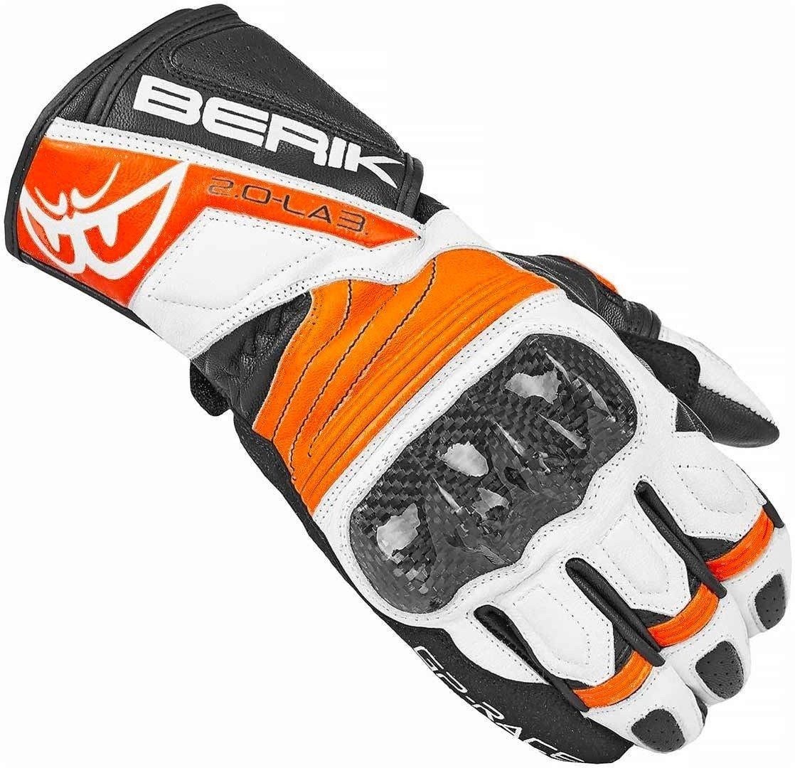 Berik Motorradhandschuhe Zoldar Motorradhandschuhe Black/Orange