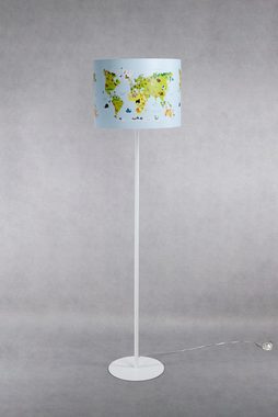 ONZENO Stehlampe Foto Vivid Marvelous 40x30x30 cm, einzigartiges Design und hochwertige Lampe