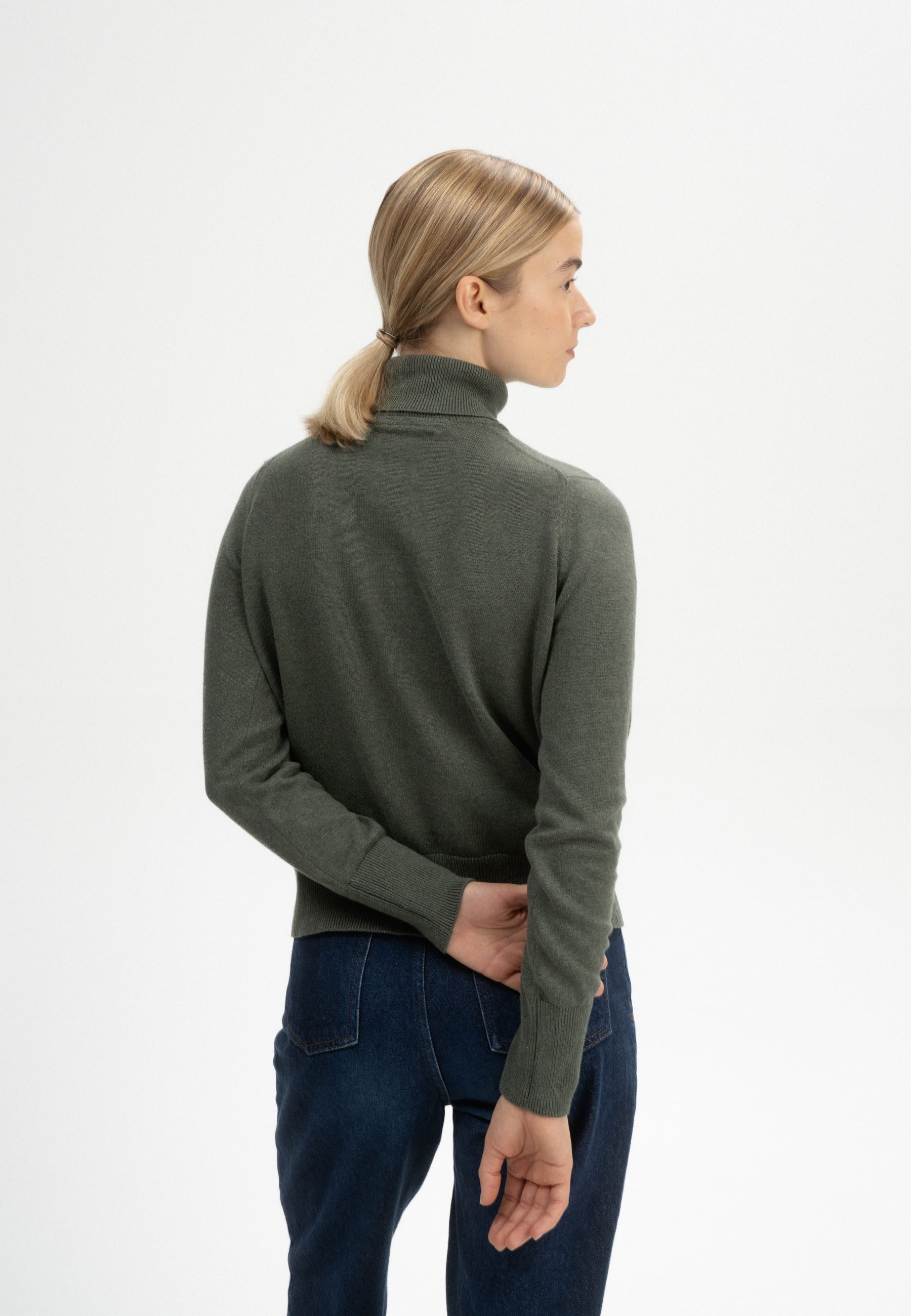 MELA Rollkragenpullover Feinstrick Rollkragenpullover Style MAYURA günstig online kaufen