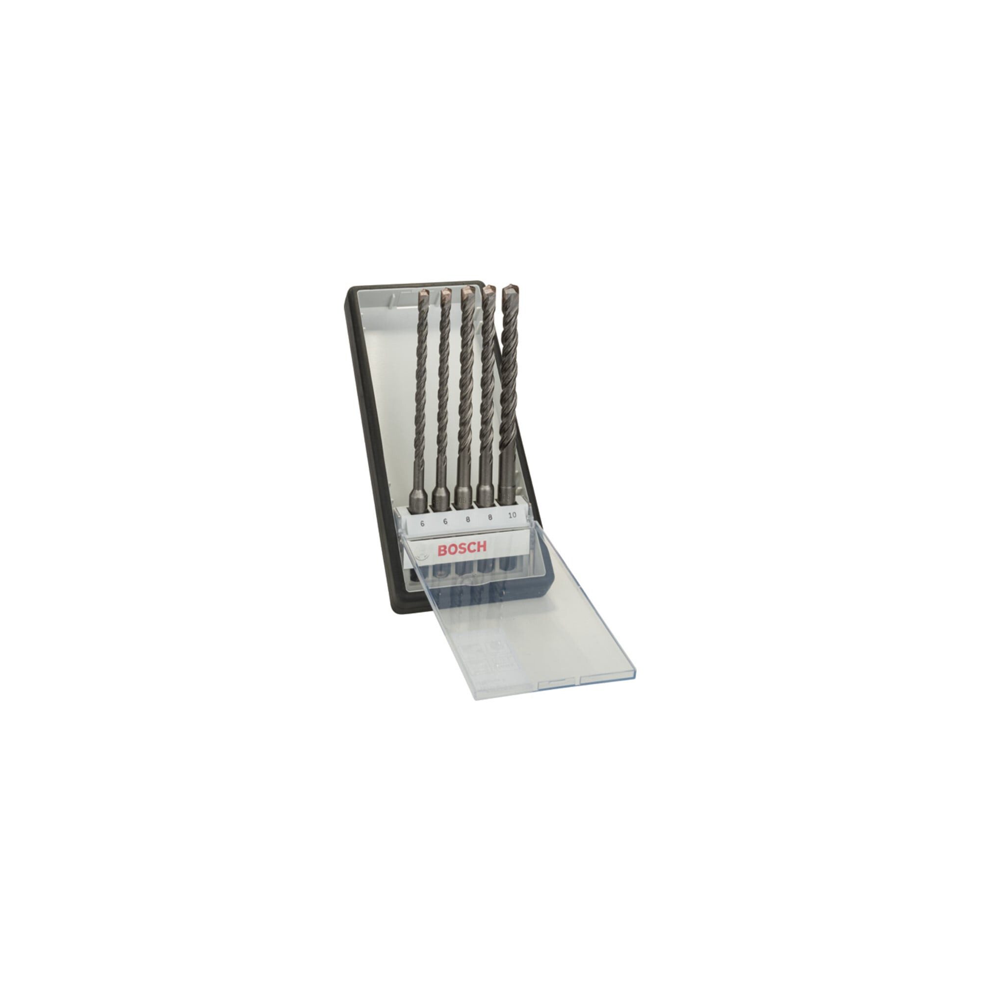 Bosch Professional Steinbohrer Bosch Hammerbohrer-Set SDS plus-5 Robust Line, 5-teilig, 6 - 10 mm