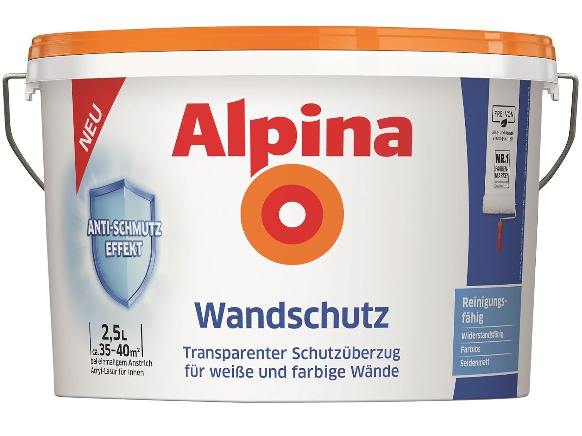 Alpina Wandfarbe Alpina Wandschutz, Abwaschbar